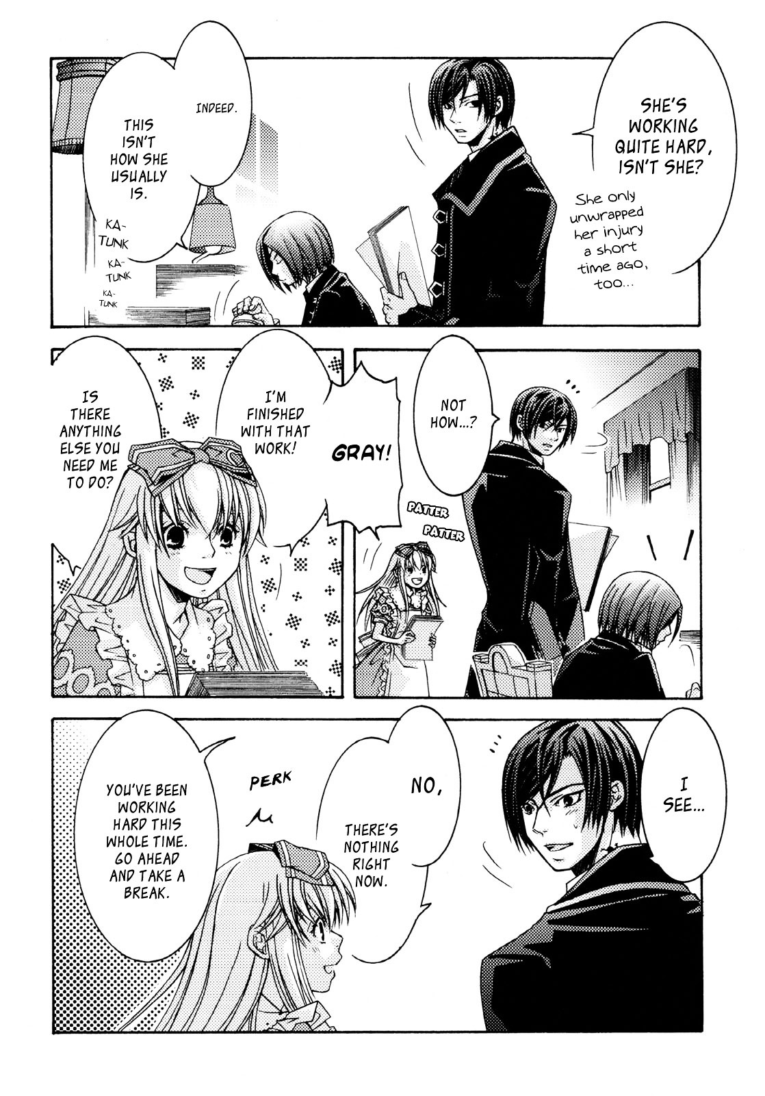 Clover no Kuni no Alice - Kuroi Tokage to Nigai Aji Chapter 4.5 page 3 - Chapter 4.5 : Extra