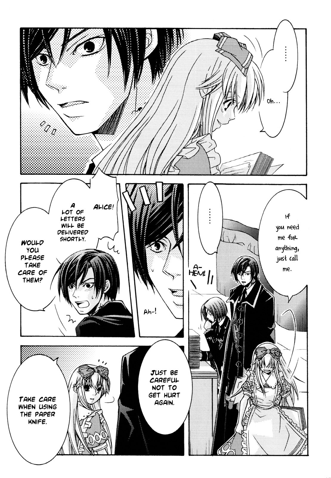 Clover no Kuni no Alice - Kuroi Tokage to Nigai Aji Chapter 4.5 page 4 - Chapter 4.5 : Extra