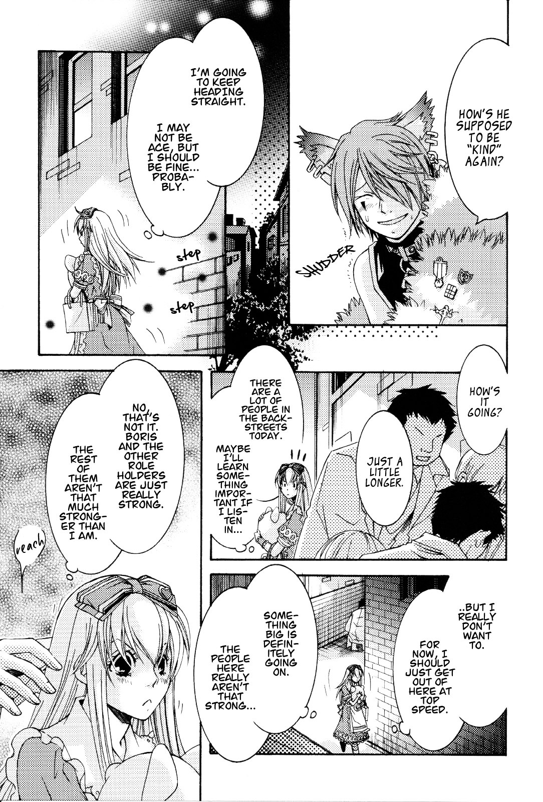 Clover no Kuni no Alice - Kuroi Tokage to Nigai Aji Chapter 4 page 30 - Chapter 4