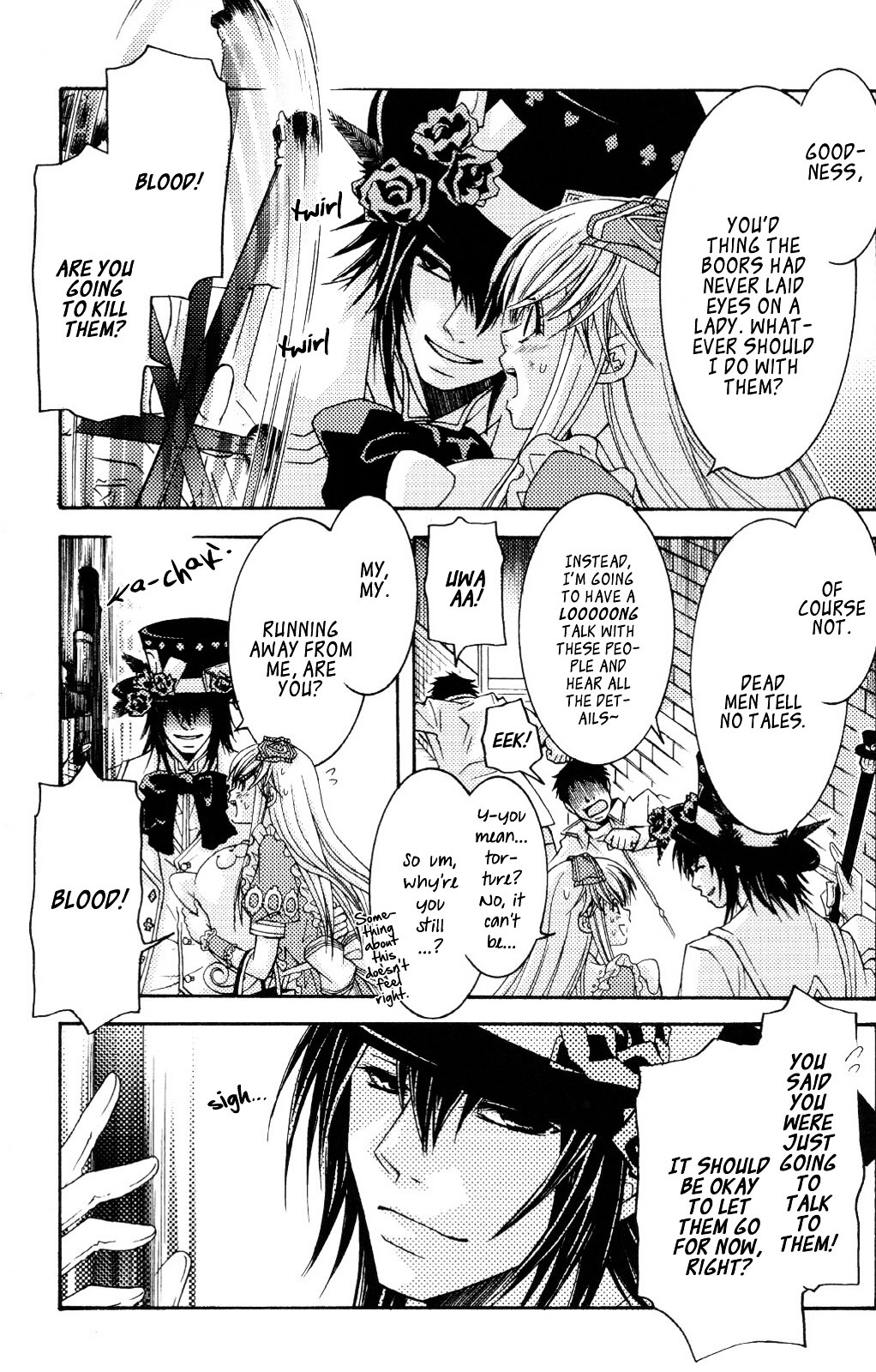 Clover no Kuni no Alice - Kuroi Tokage to Nigai Aji Chapter 4 page 34 - Chapter 4