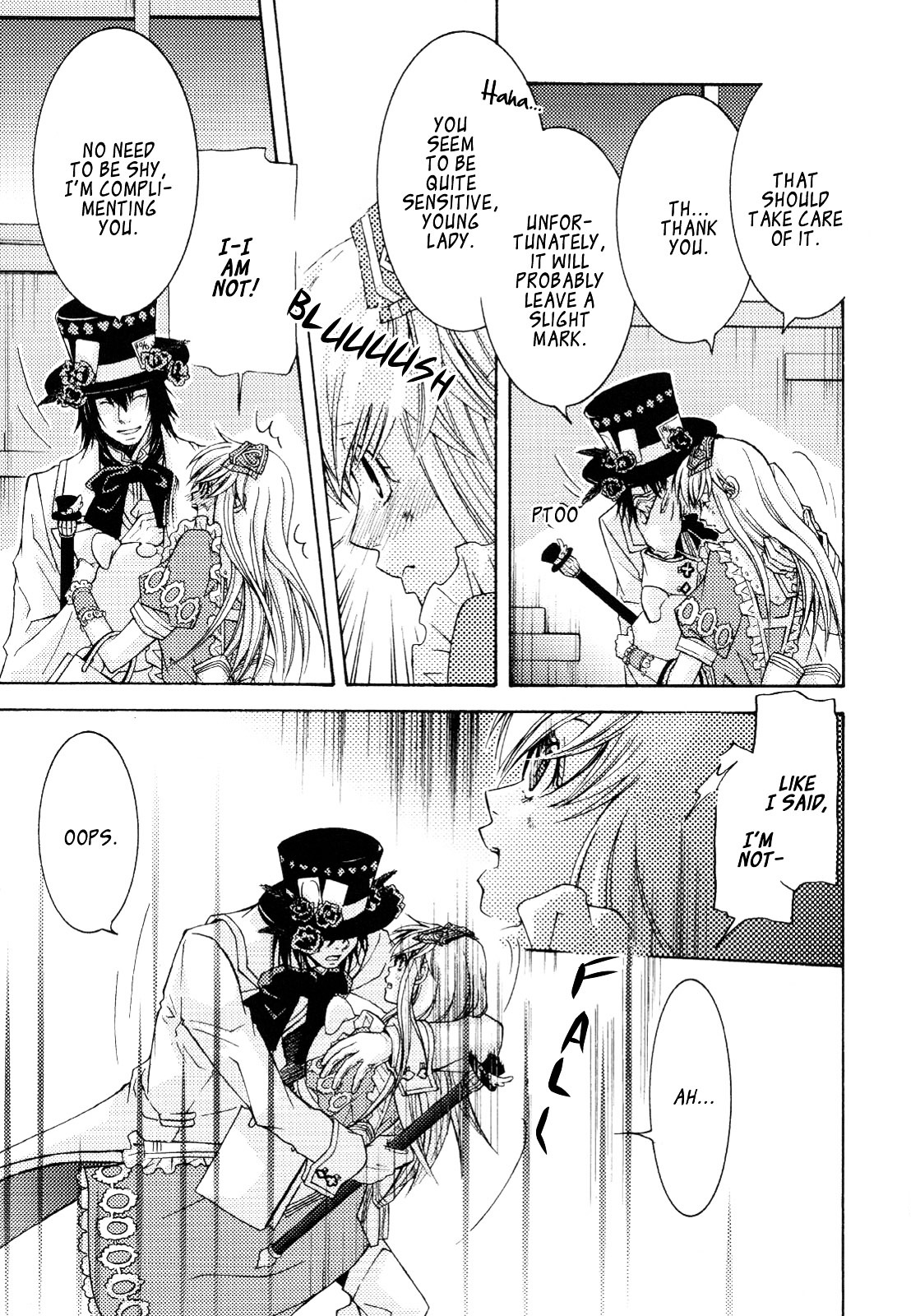 Clover no Kuni no Alice - Kuroi Tokage to Nigai Aji Chapter 4 page 36 - Chapter 4