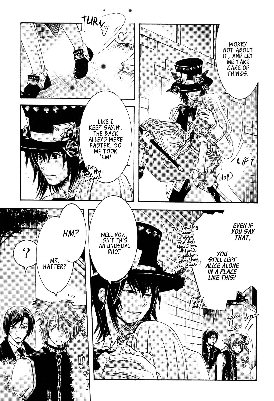 Clover no Kuni no Alice - Kuroi Tokage to Nigai Aji Chapter 4 page 38 - Chapter 4