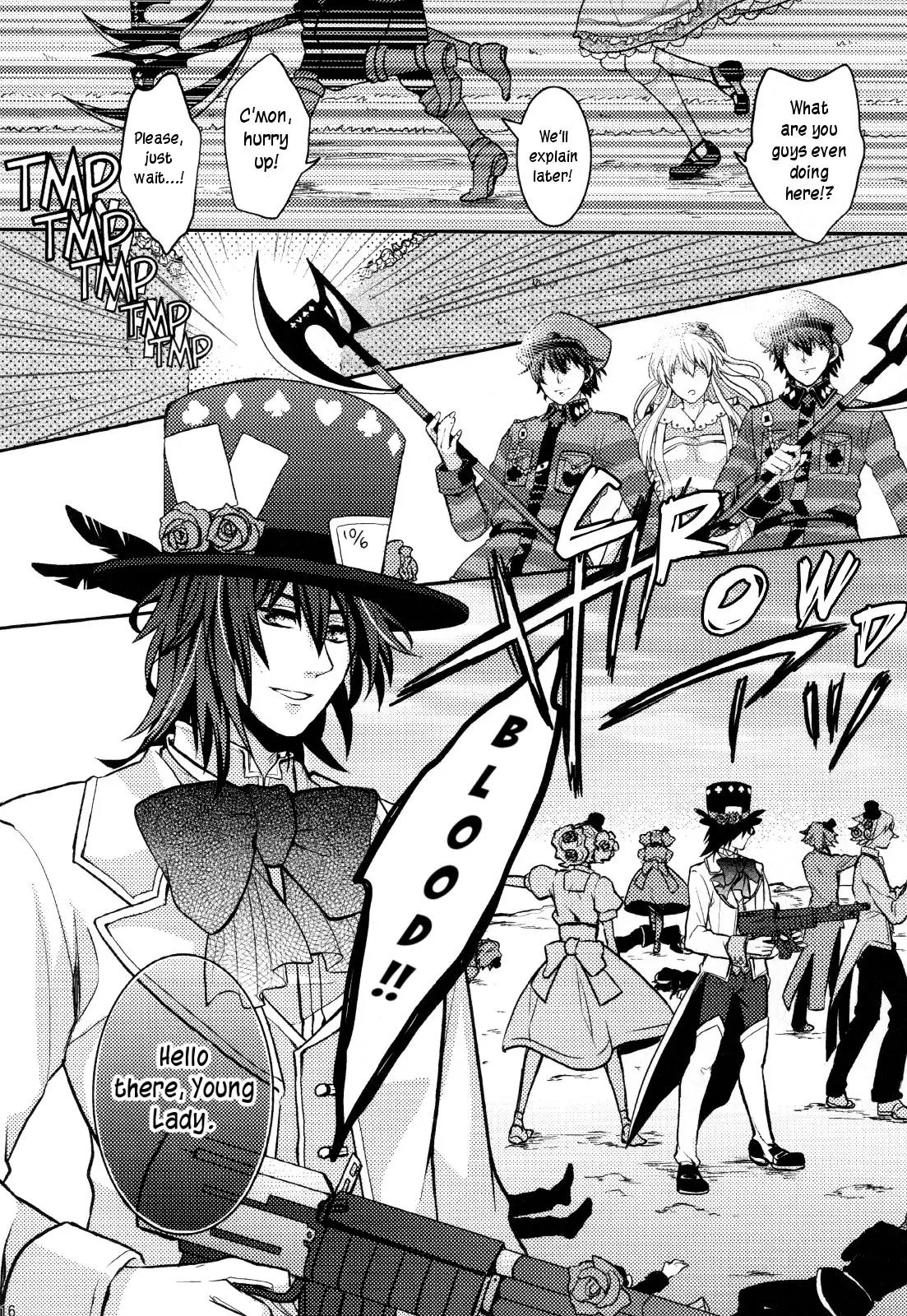 Clover no Kuni no Alice - Sangatsu Usagi no Kakumei Chapter 1 page 15 - Chapter 1