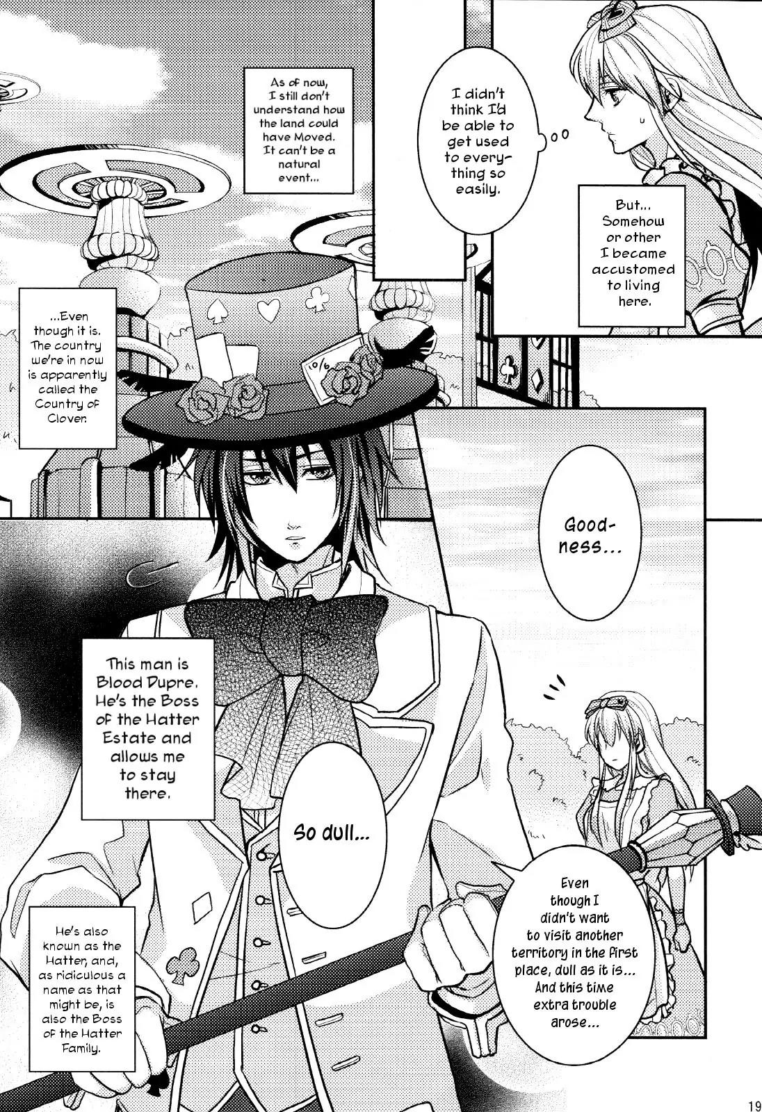 Clover no Kuni no Alice - Sangatsu Usagi no Kakumei Chapter 1 page 18 - Chapter 1