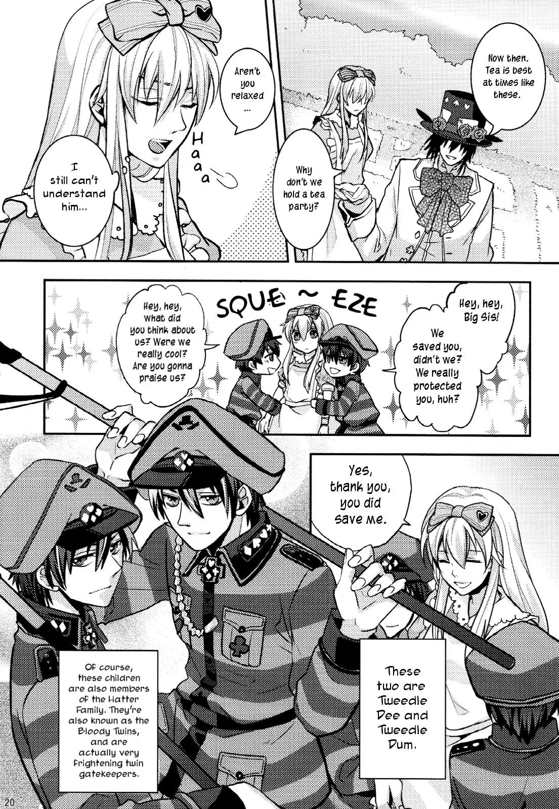 Clover no Kuni no Alice - Sangatsu Usagi no Kakumei Chapter 1 page 19 - Chapter 1