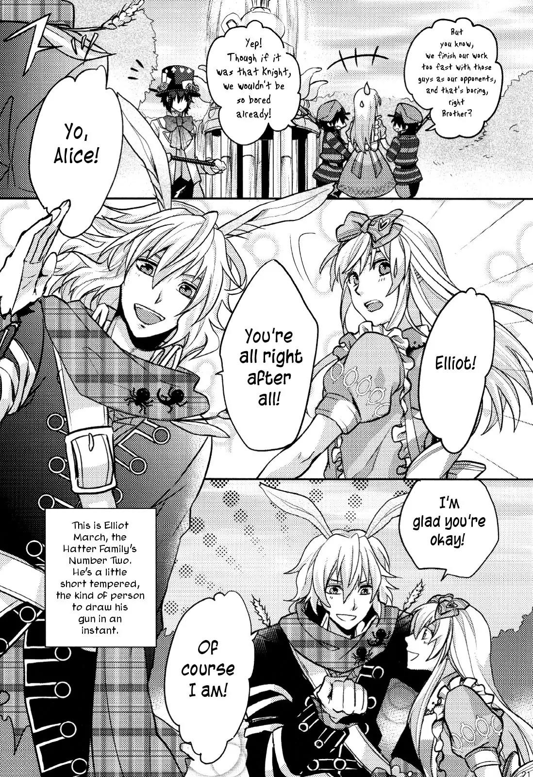 Clover no Kuni no Alice - Sangatsu Usagi no Kakumei Chapter 1 page 20 - Chapter 1