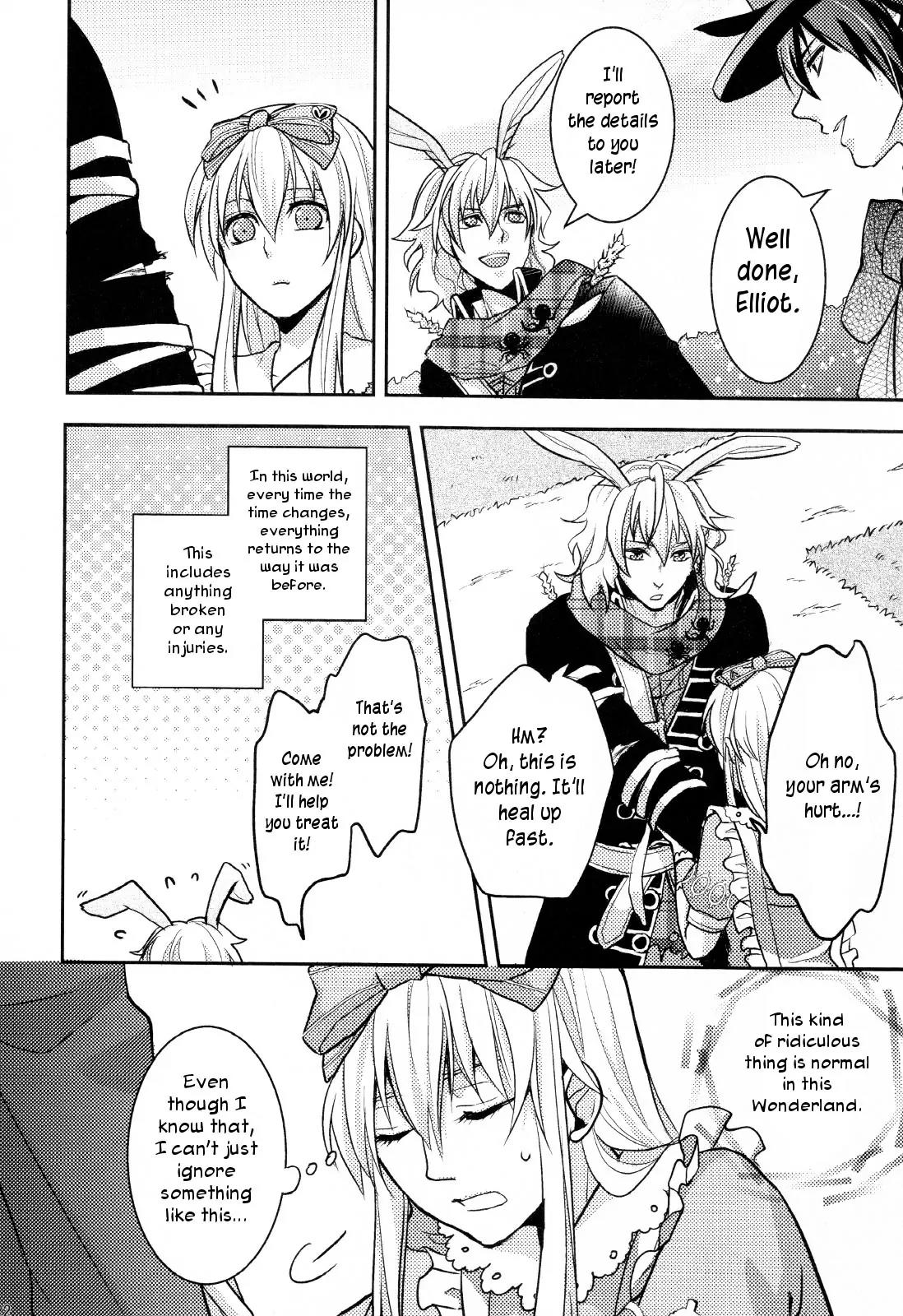 Clover no Kuni no Alice - Sangatsu Usagi no Kakumei Chapter 1 page 21 - Chapter 1
