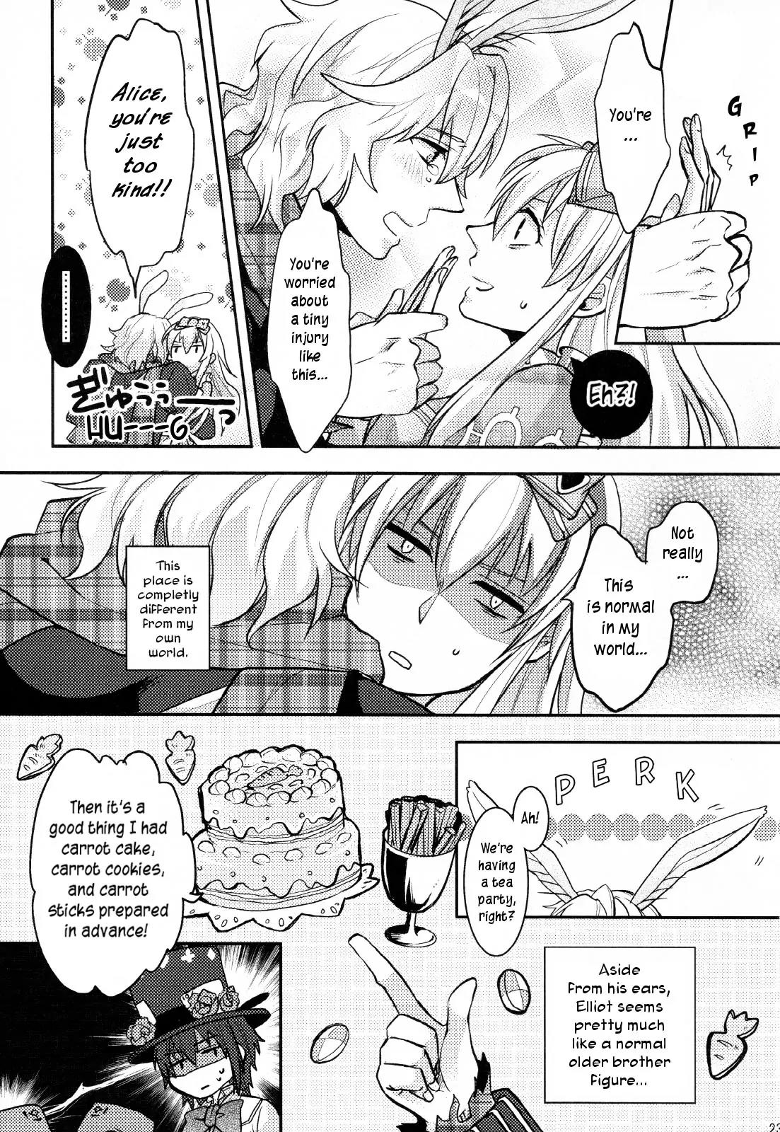 Clover no Kuni no Alice - Sangatsu Usagi no Kakumei Chapter 1 page 22 - Chapter 1