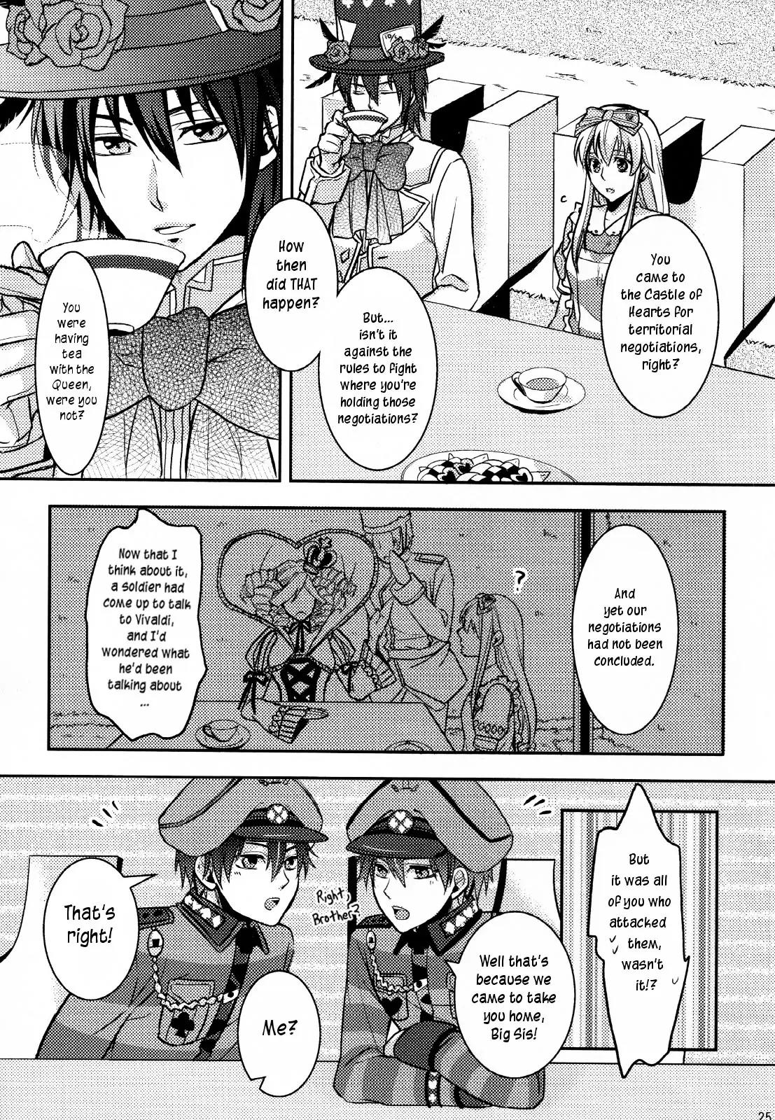 Clover no Kuni no Alice - Sangatsu Usagi no Kakumei Chapter 1 page 24 - Chapter 1