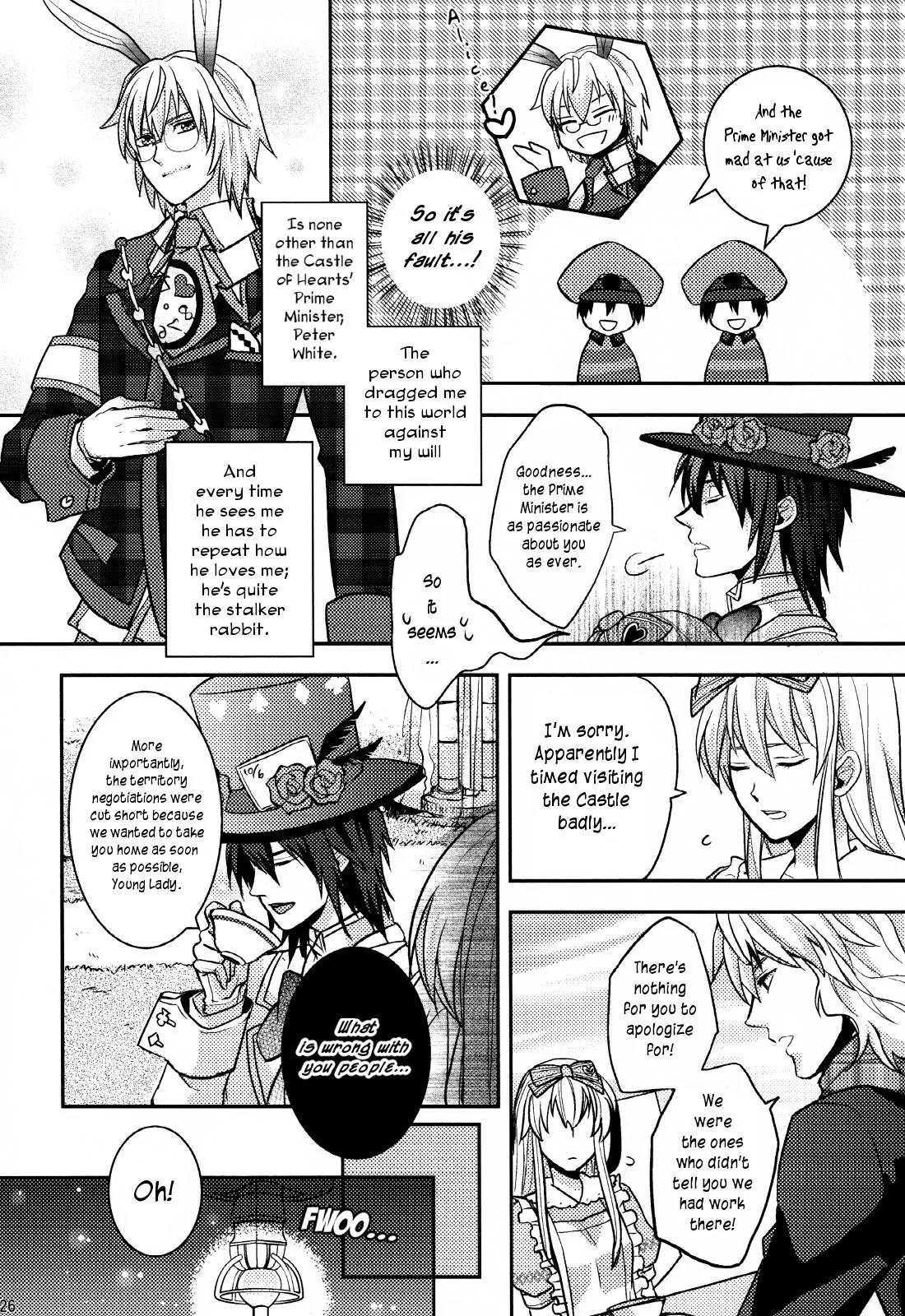 Clover no Kuni no Alice - Sangatsu Usagi no Kakumei Chapter 1 page 25 - Chapter 1