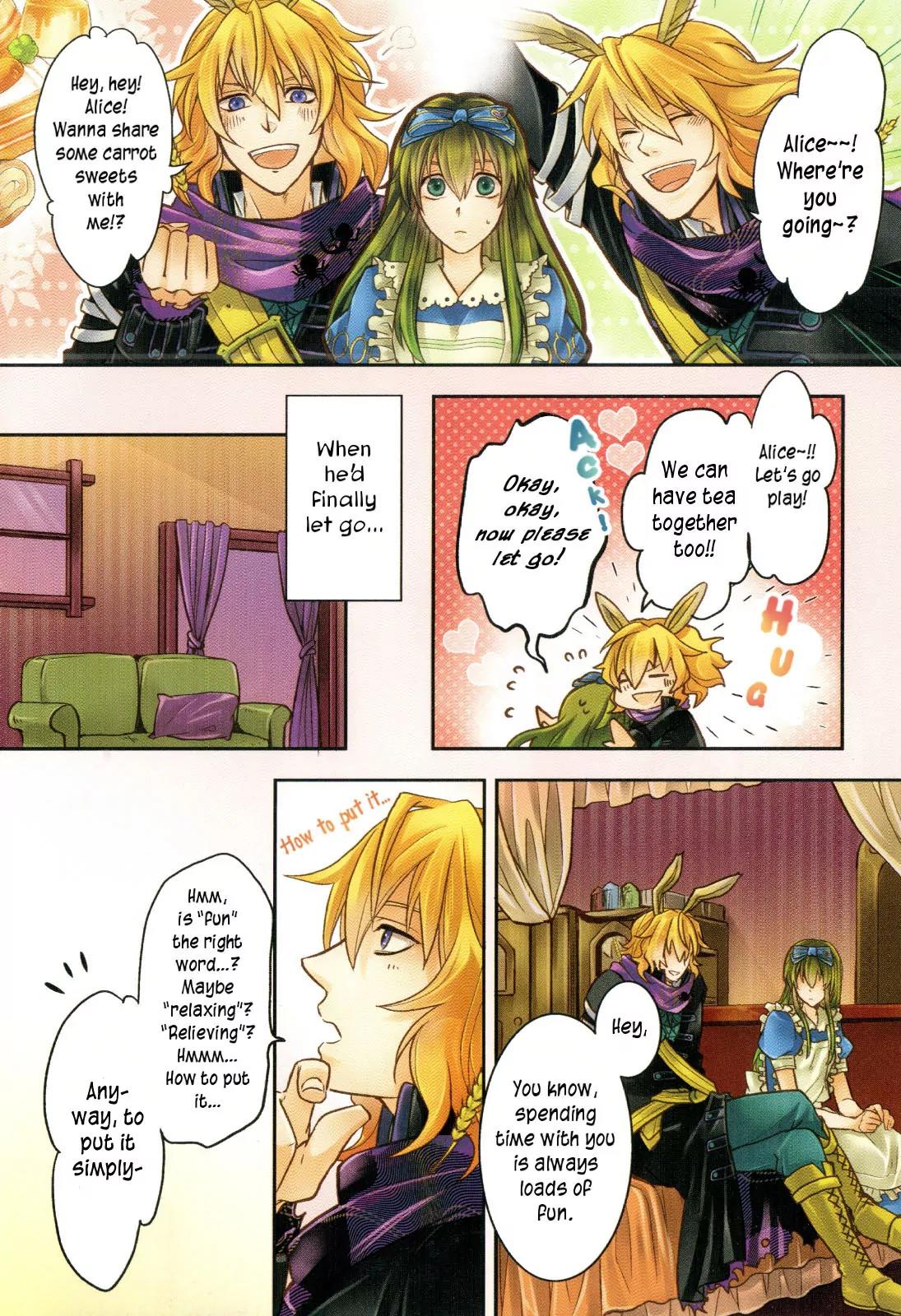 Clover no Kuni no Alice - Sangatsu Usagi no Kakumei Chapter 1 page 5 - Chapter 1