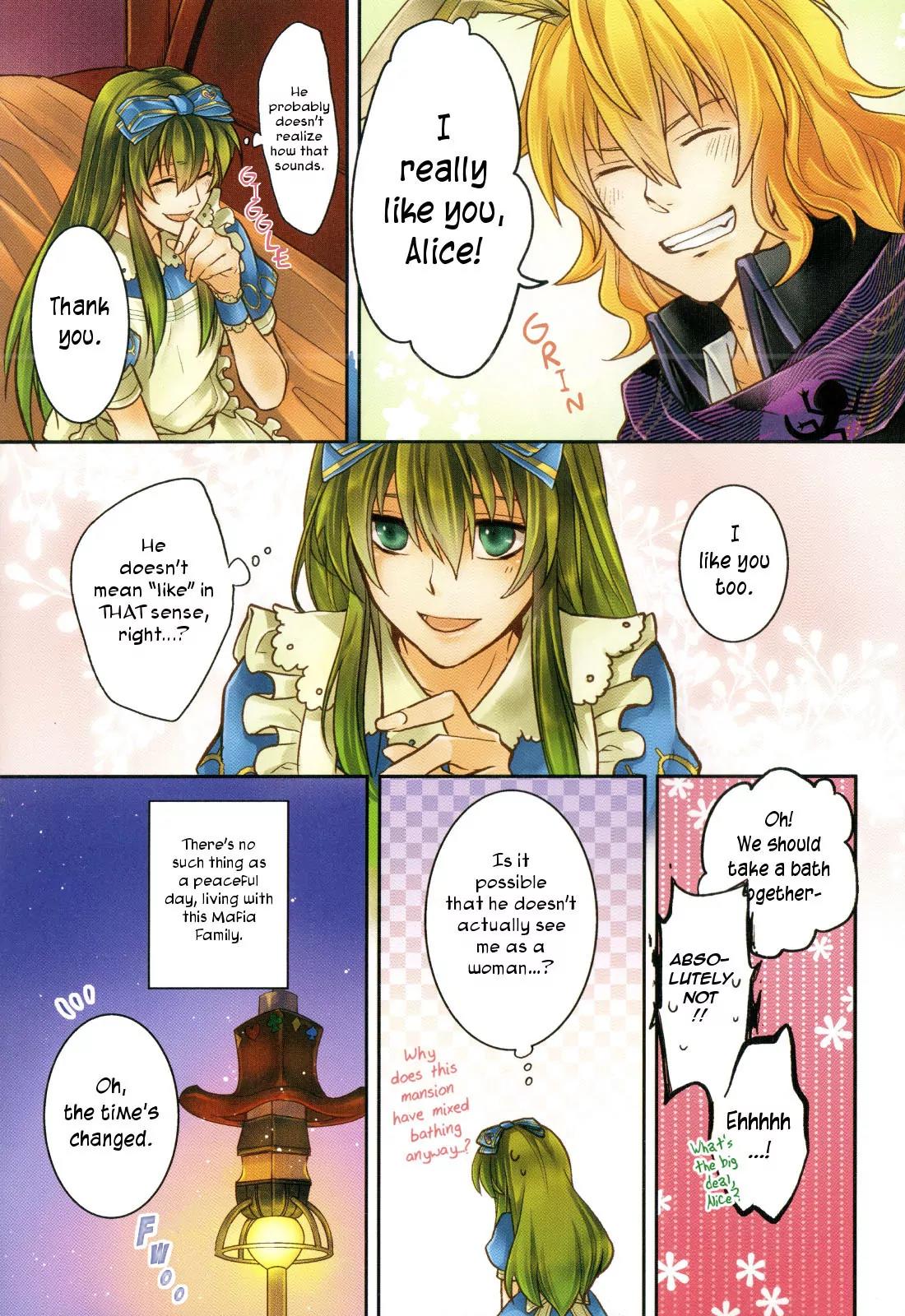 Clover no Kuni no Alice - Sangatsu Usagi no Kakumei Chapter 1 page 6 - Chapter 1