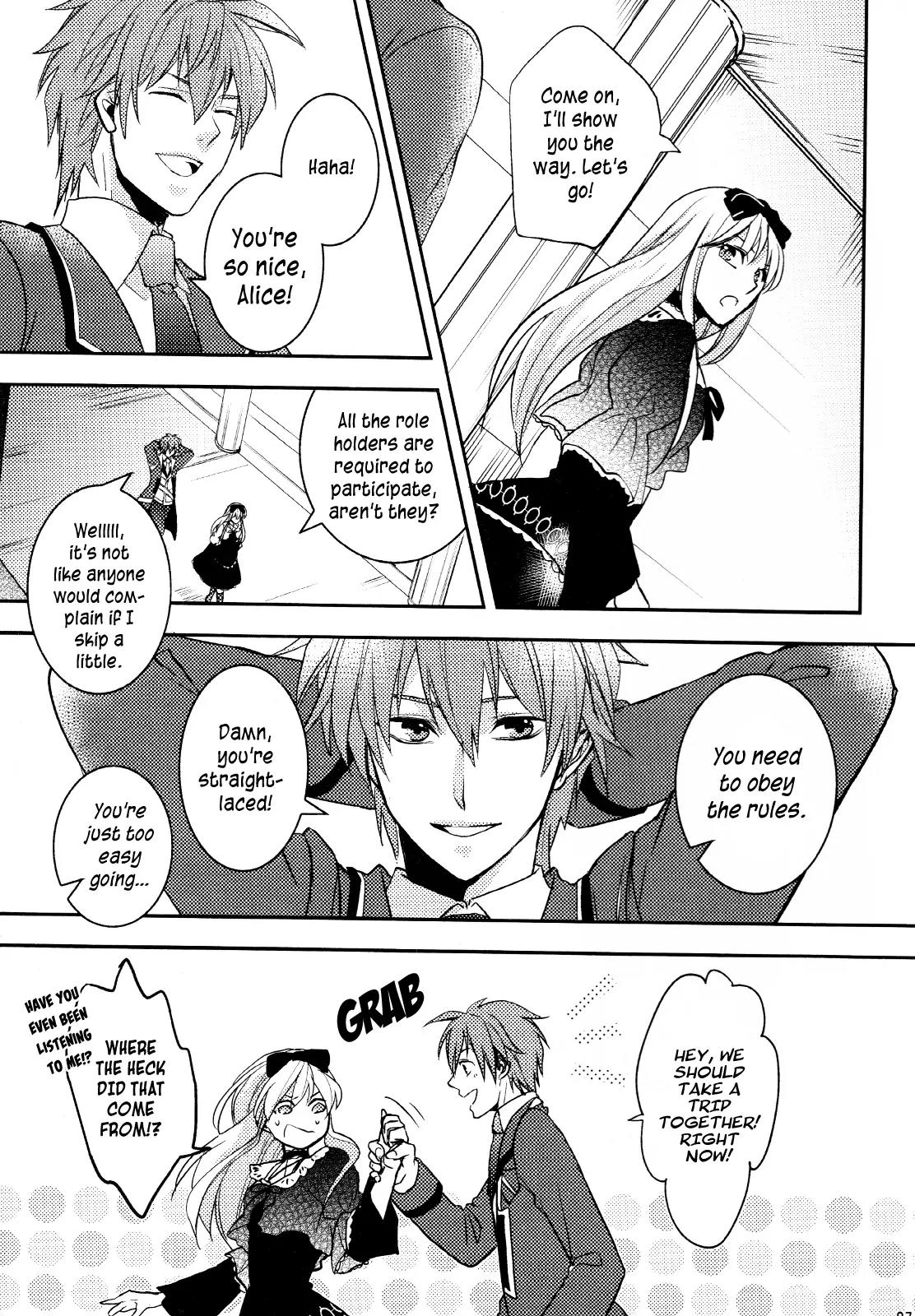 Clover no Kuni no Alice - Sangatsu Usagi no Kakumei Chapter 2 page 23 - Chapter 2
