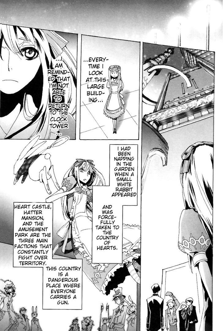 Clover no Kuni no Alice ~ Tokage no Hosakan Chapter 1 page 20 - Chapter 1 : The Five Senses part 1