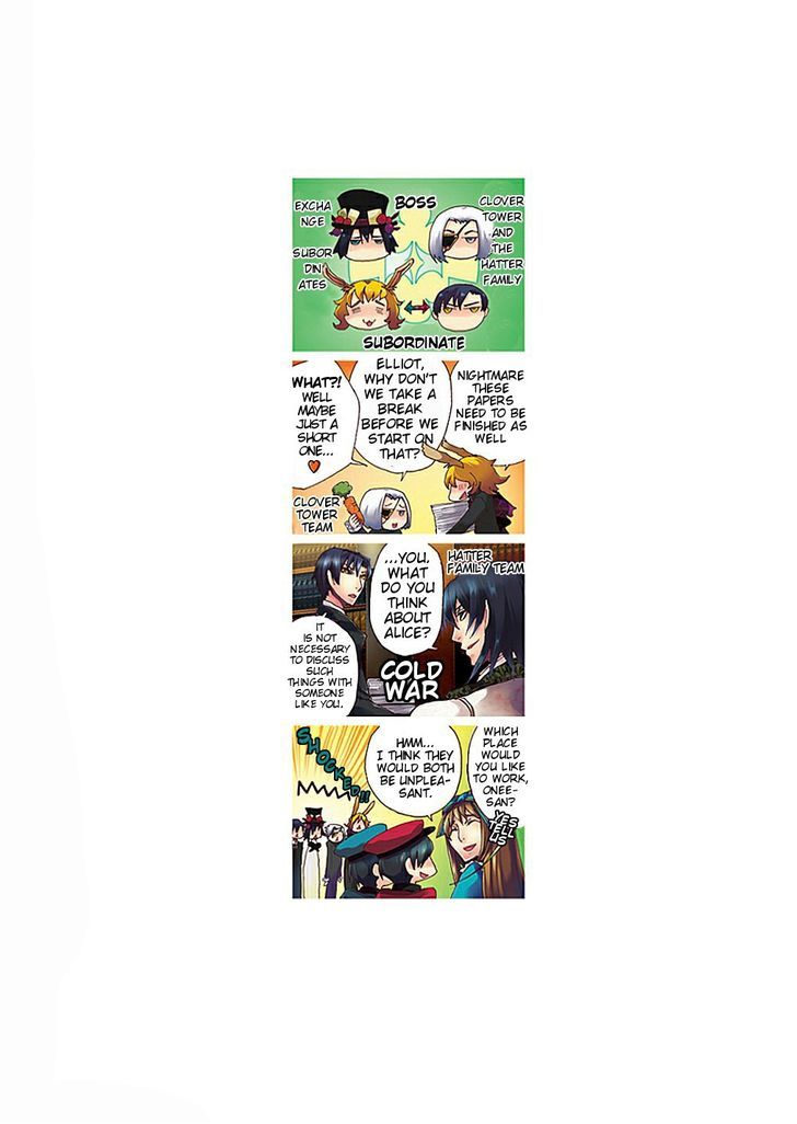 Clover no Kuni no Alice ~ Tokage no Hosakan Chapter 1 page 6 - Chapter 1 : The Five Senses part 1