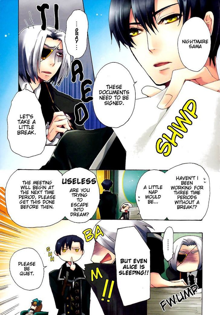 Clover no Kuni no Alice ~ Tokage no Hosakan Chapter 1 page 7 - Chapter 1 : The Five Senses part 1