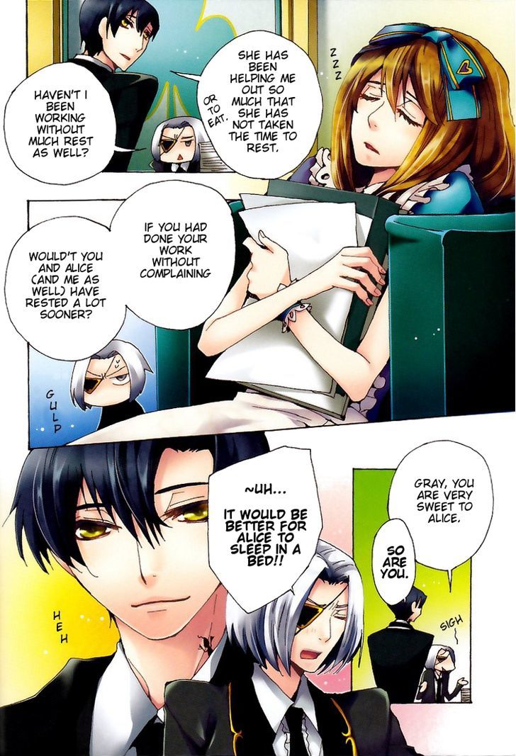 Clover no Kuni no Alice ~ Tokage no Hosakan Chapter 1 page 8 - Chapter 1 : The Five Senses part 1