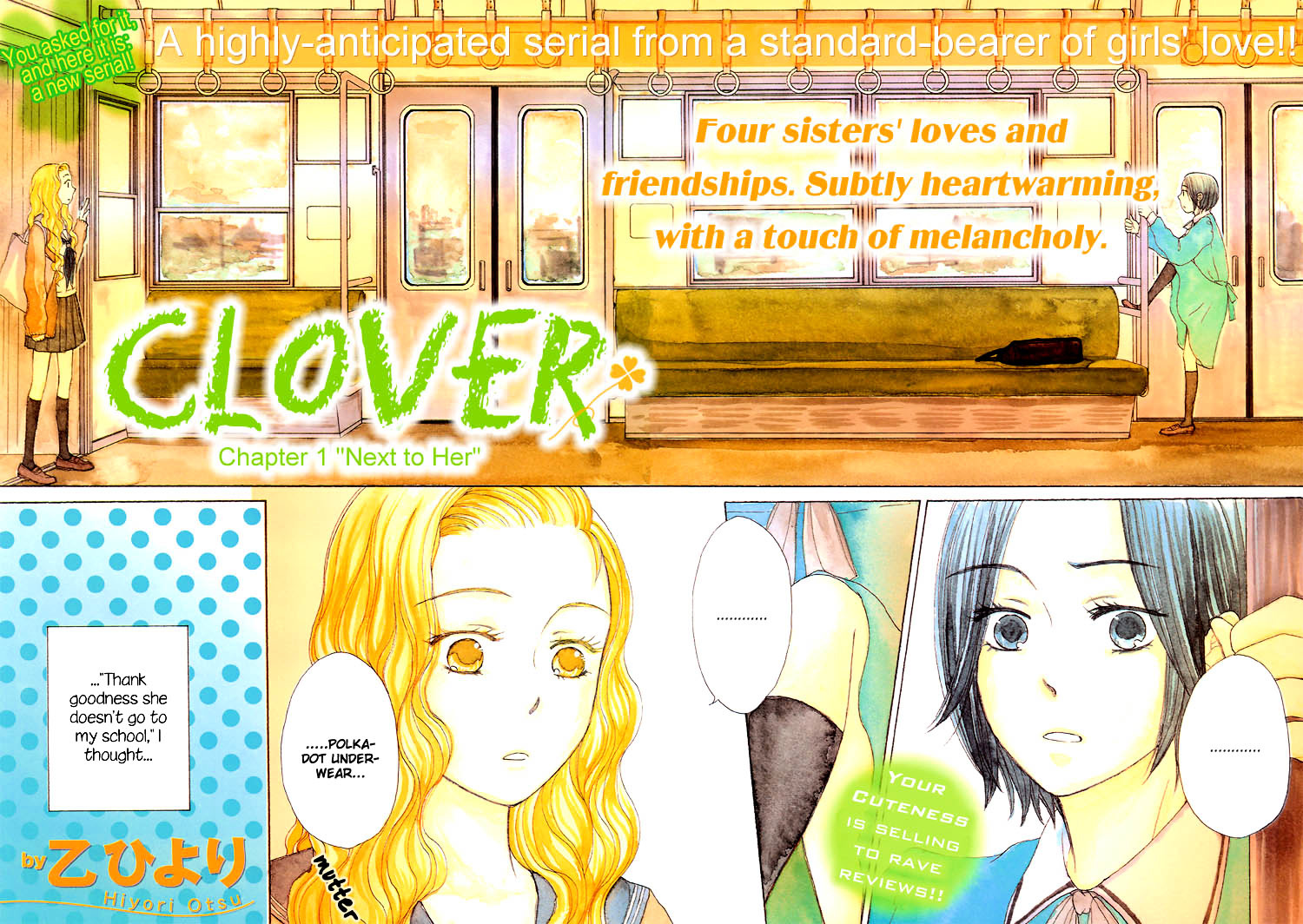 Clover (OTSU Hiyori) Chapter 1 page 6 - Chapter 1 : Next to Her