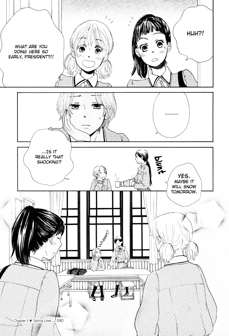Clover (OTSU Hiyori) Chapter 3 page 27 - Chapter 3 : Spring Love