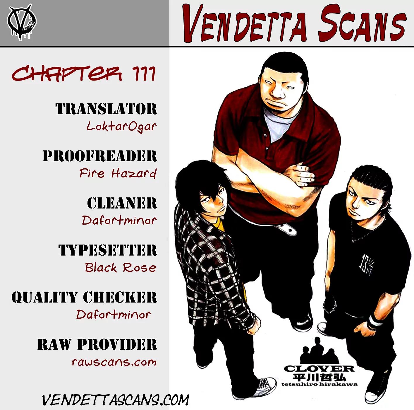 Clover (TETSUHIRO Hirakawa) Chapter 111 page 2 - Chapter 111 : Spring Vacation Job