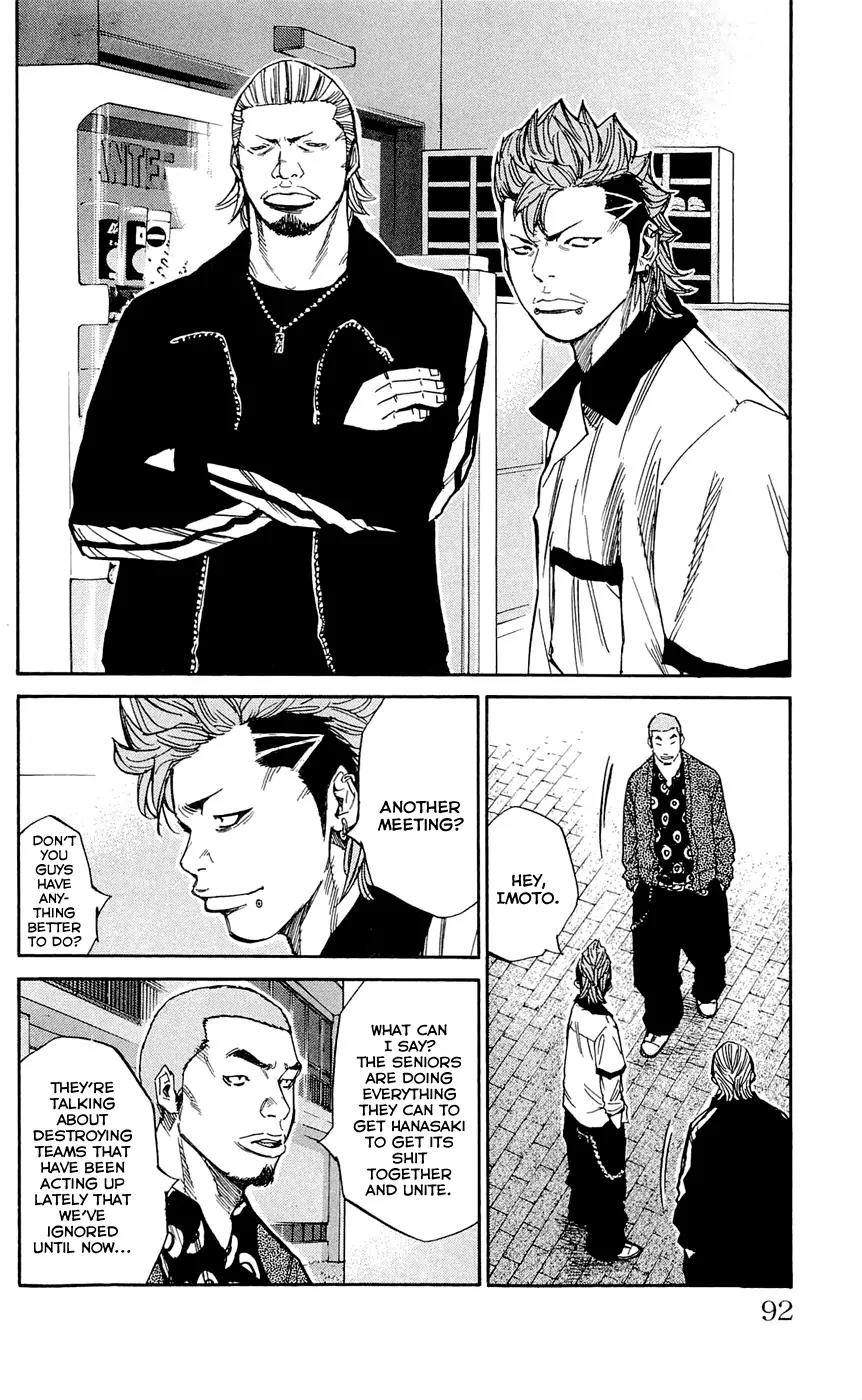 Clover (TETSUHIRO Hirakawa) Chapter 120 page 8 - Chapter 120 : Hanasaki on the move