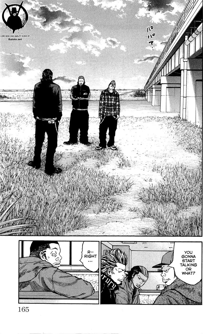 Clover (TETSUHIRO Hirakawa) Chapter 123 page 21 - Chapter 123 : Maki vs Kikuchi & Sanada