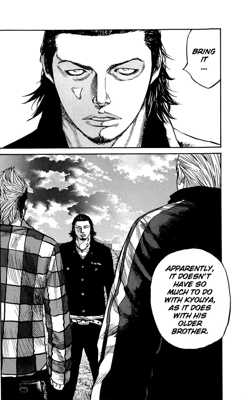 Clover (TETSUHIRO Hirakawa) Chapter 123 page 22 - Chapter 123 : Maki vs Kikuchi & Sanada