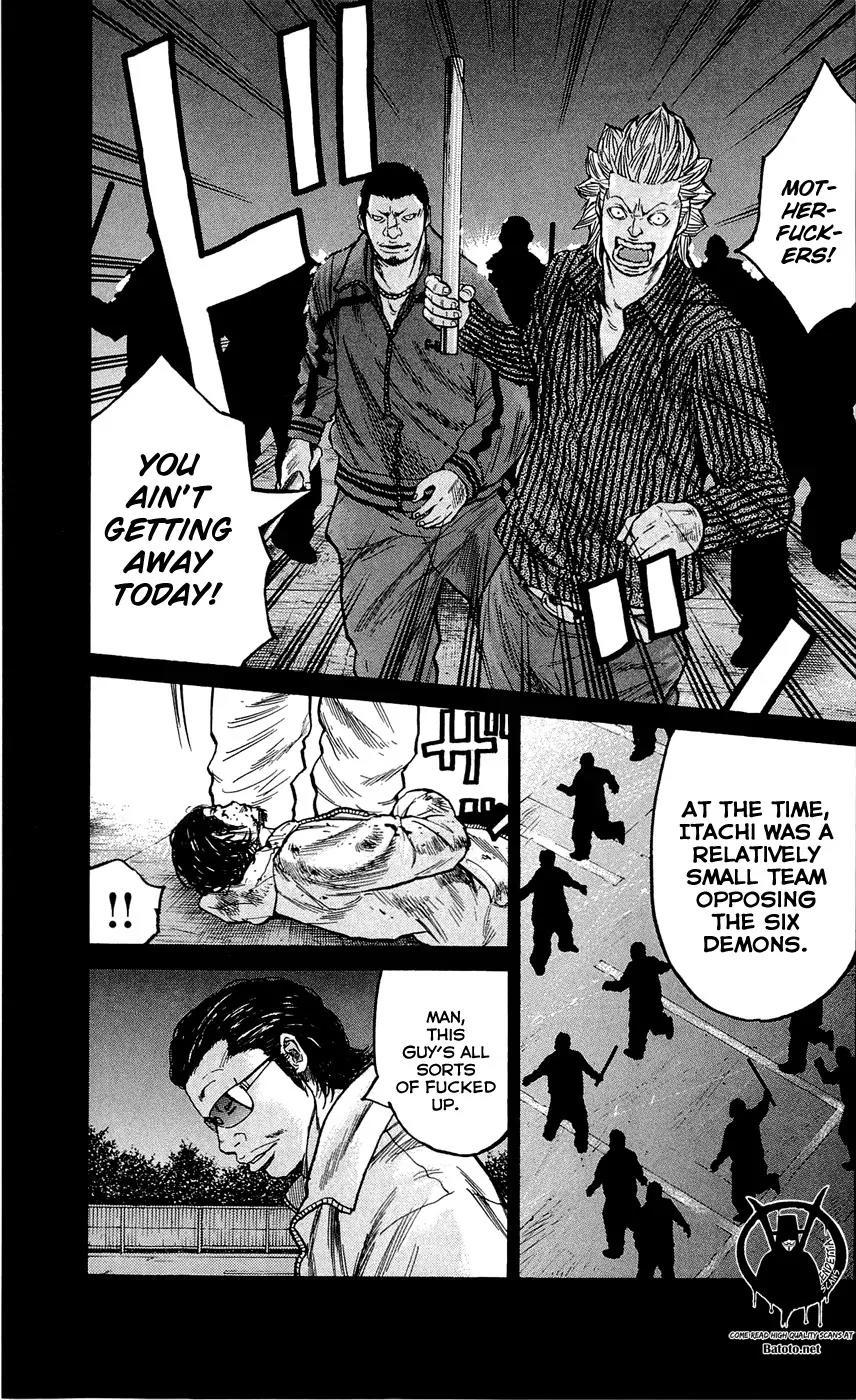 Clover (TETSUHIRO Hirakawa) Chapter 124 page 15 - Chapter 124 : Maki Kyouzou vs Kyouya Takatoshi