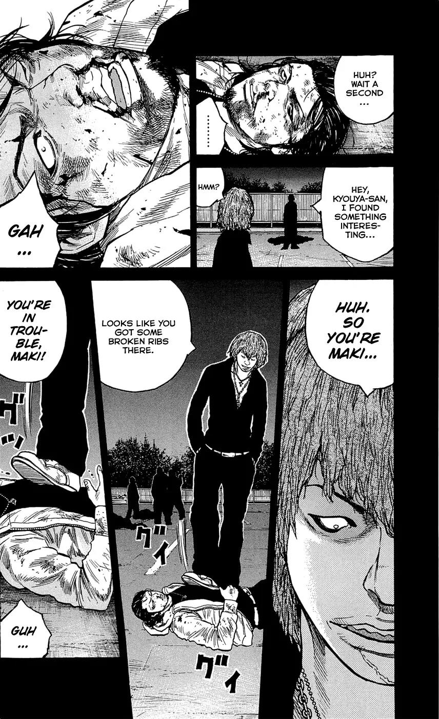Clover (TETSUHIRO Hirakawa) Chapter 124 page 16 - Chapter 124 : Maki Kyouzou vs Kyouya Takatoshi