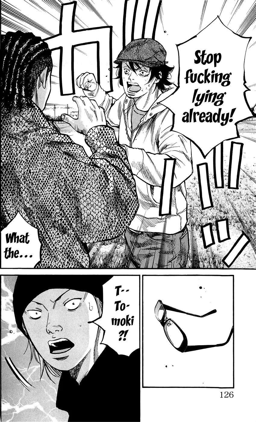 Clover (TETSUHIRO Hirakawa) Chapter 139 page 22 - Chapter 139: Tomoki gets mad