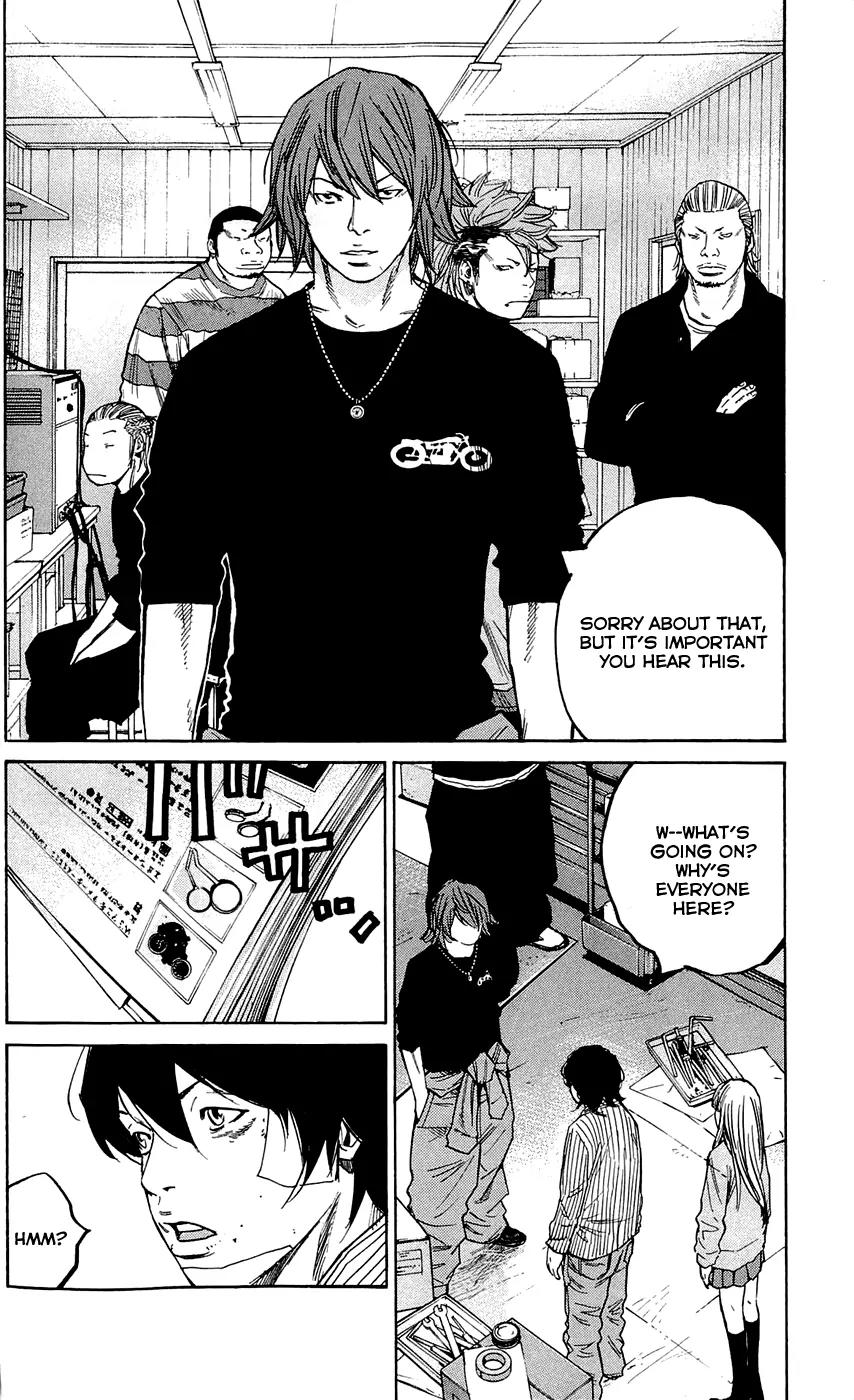 Clover (TETSUHIRO Hirakawa) Chapter 139 page 4 - Chapter 139: Tomoki gets mad