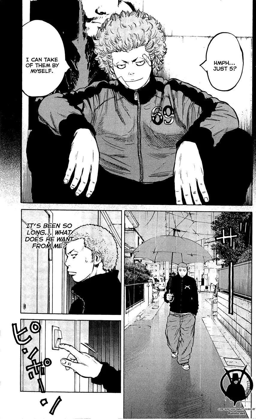Clover (TETSUHIRO Hirakawa) Chapter 142 page 21 - Chapter 142: Gengen’s middle school classmate