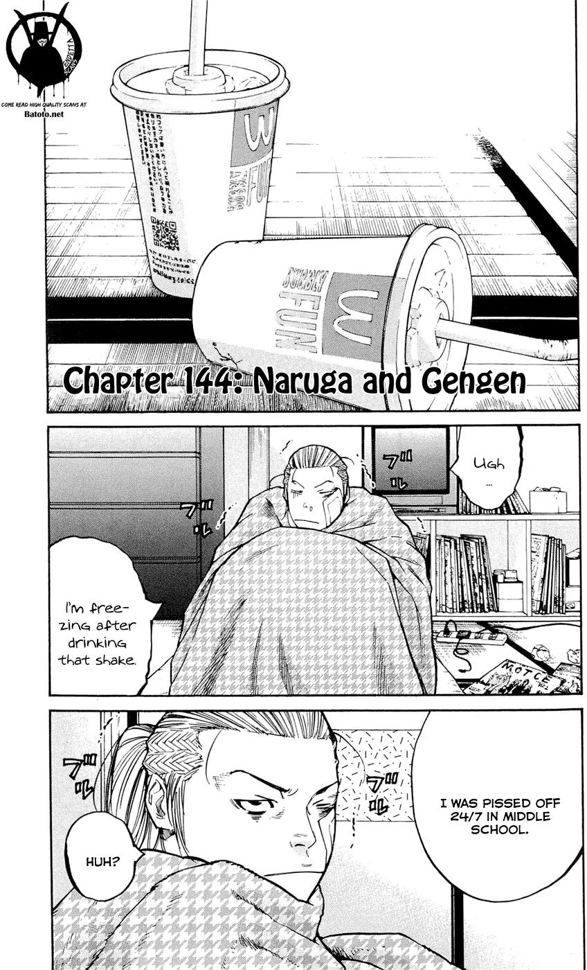 Clover (TETSUHIRO Hirakawa) Chapter 144 page 3 - Chapter 144: Naruga and Gengen