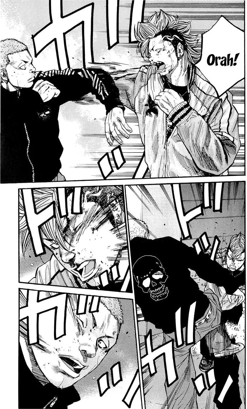 Clover (TETSUHIRO Hirakawa) Chapter 152 page 14 - Chapter 152: Sanada vs Minamoto, Kikuchi vs Naruga