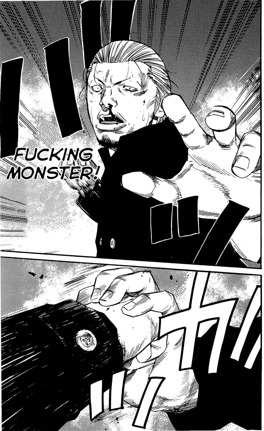 Clover (TETSUHIRO Hirakawa) Chapter 152 page 22 - Chapter 152: Sanada vs Minamoto, Kikuchi vs Naruga