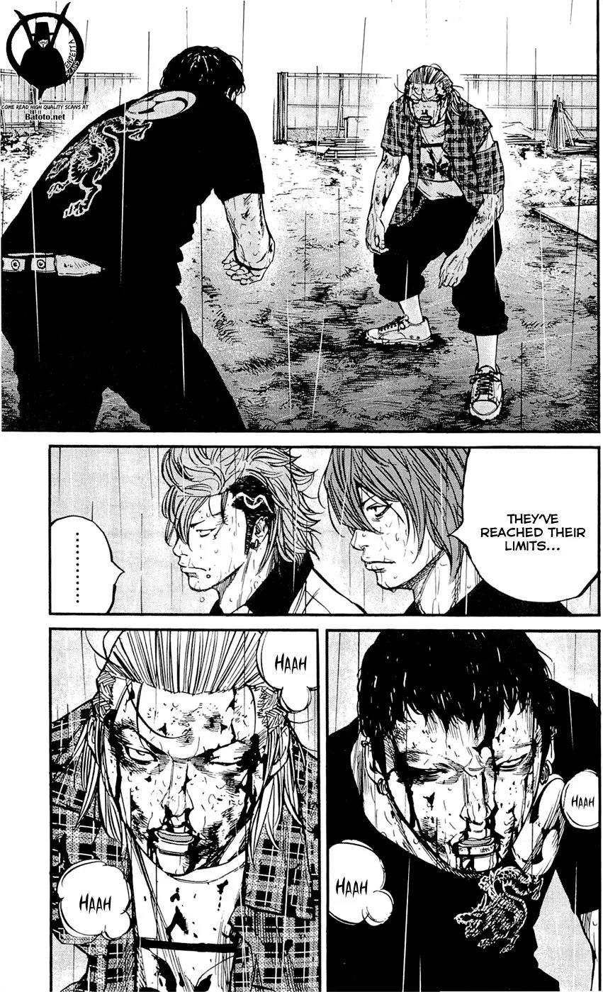 Clover (TETSUHIRO Hirakawa) Chapter 160 page 17 - Chapter 160: Naruga vs Hayato