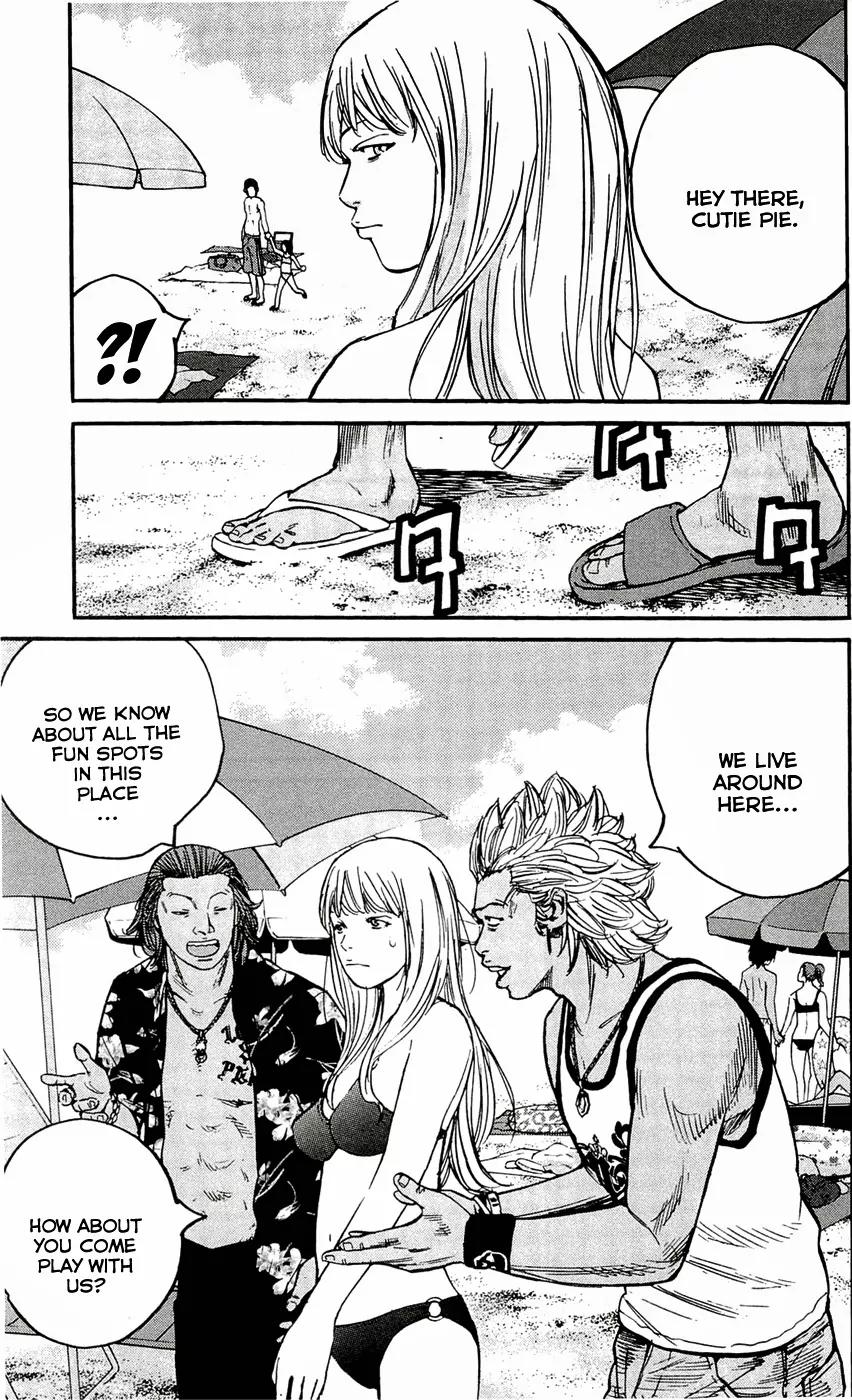 Clover (TETSUHIRO Hirakawa) Chapter 165 page 17 - Chapter 165: Kenji and the girl from the beach