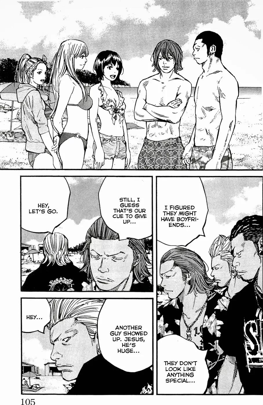Clover (TETSUHIRO Hirakawa) Chapter 165 page 21 - Chapter 165: Kenji and the girl from the beach