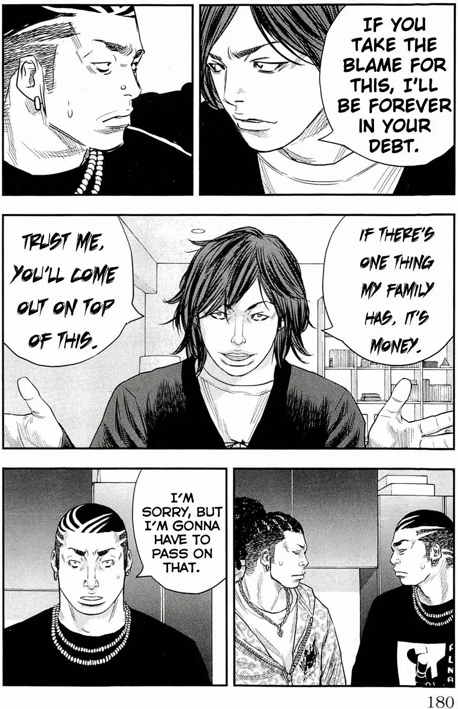 Clover (TETSUHIRO Hirakawa) Chapter 187 page 16 - Chapter 187: Run Kenji, Run
