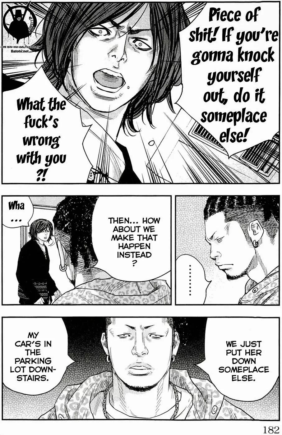 Clover (TETSUHIRO Hirakawa) Chapter 187 page 18 - Chapter 187: Run Kenji, Run
