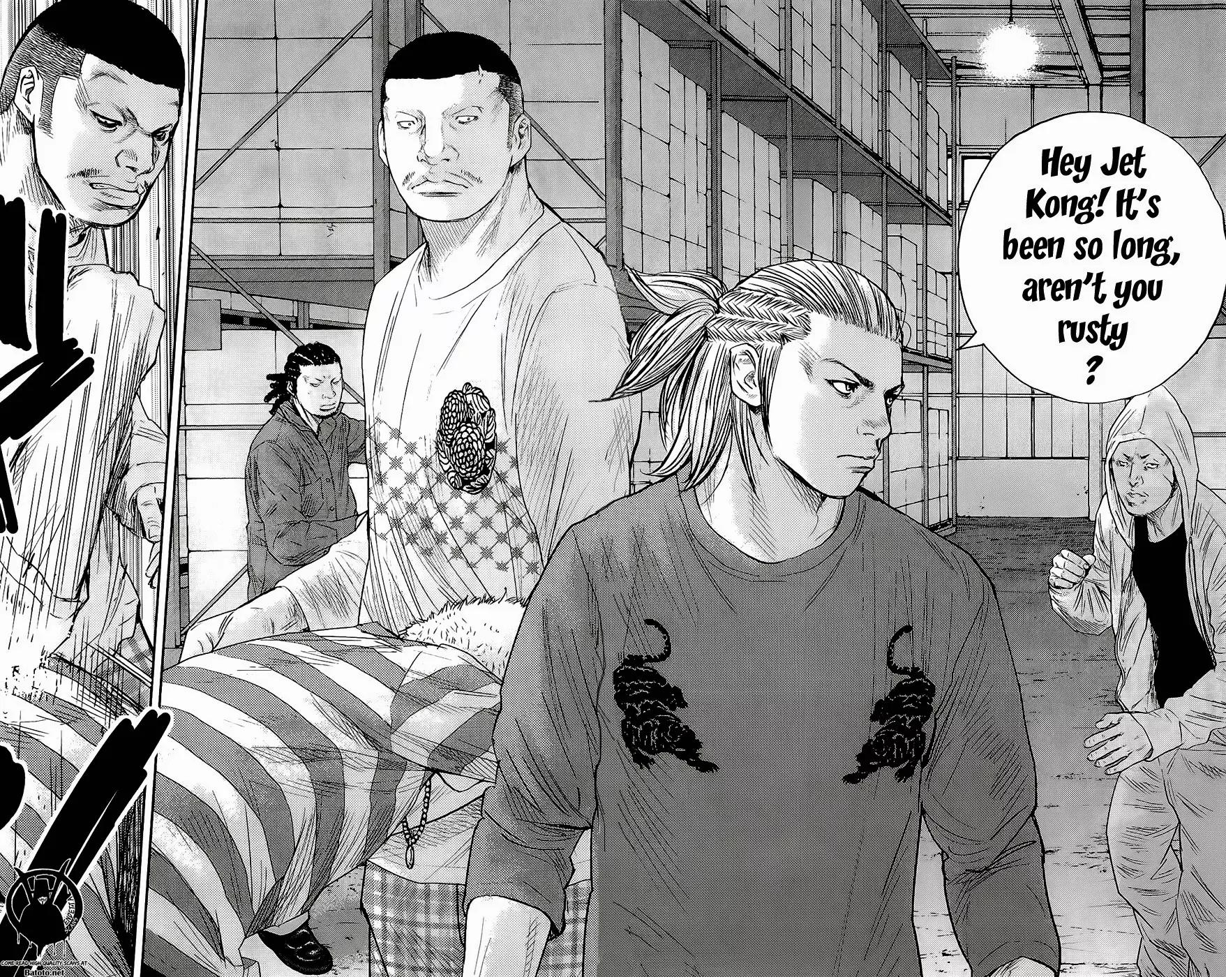 Clover (TETSUHIRO Hirakawa) Chapter 191 page 18 - Chapter 191: Let’s rock, grampa