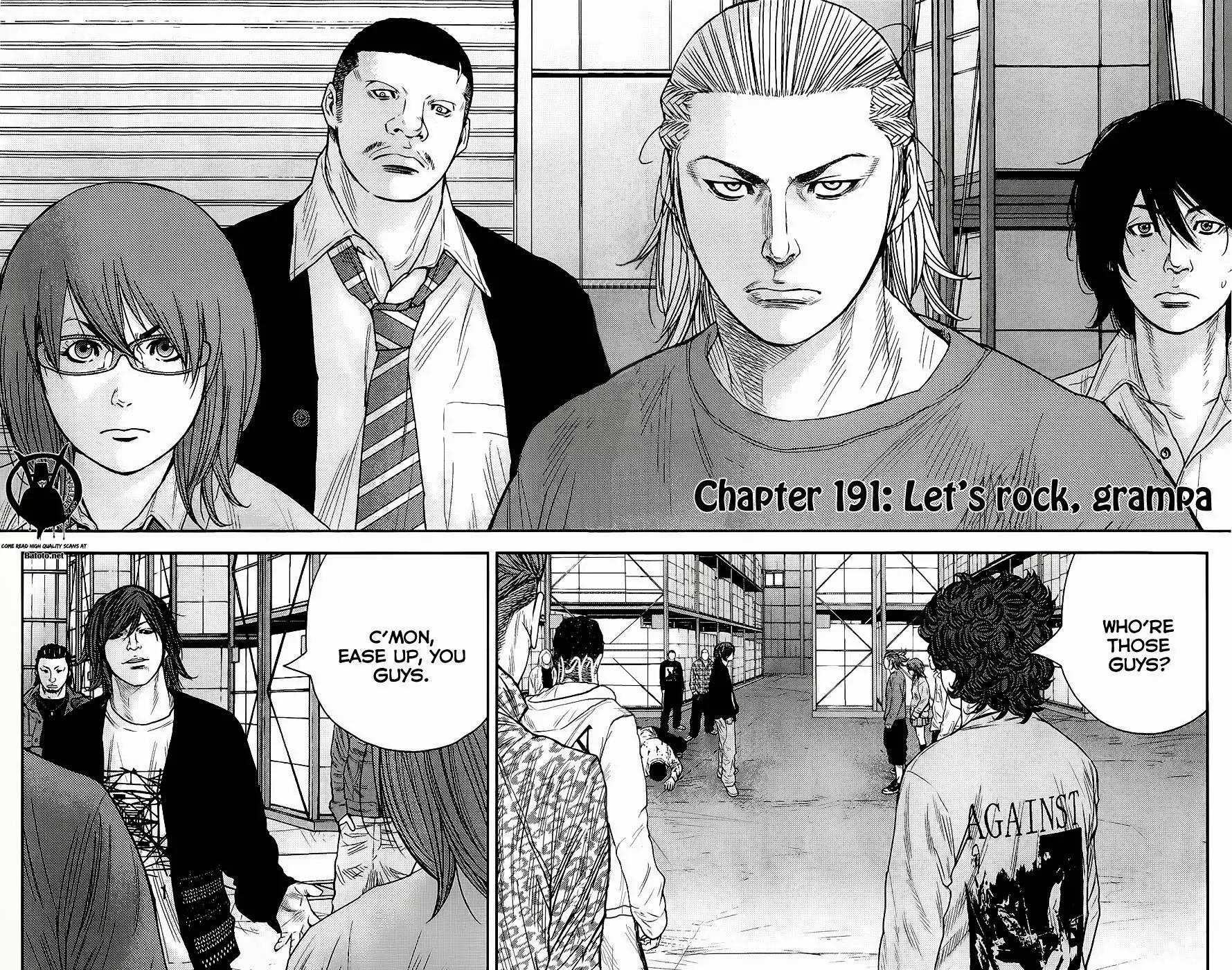 Clover (TETSUHIRO Hirakawa) Chapter 191 page 4 - Chapter 191: Let’s rock, grampa