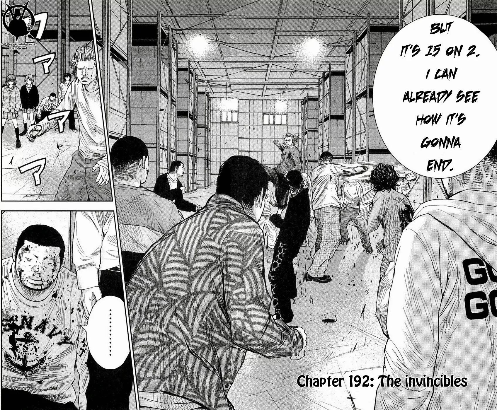 Clover (TETSUHIRO Hirakawa) Chapter 192 page 4 - Chapter 192: The invincibles
