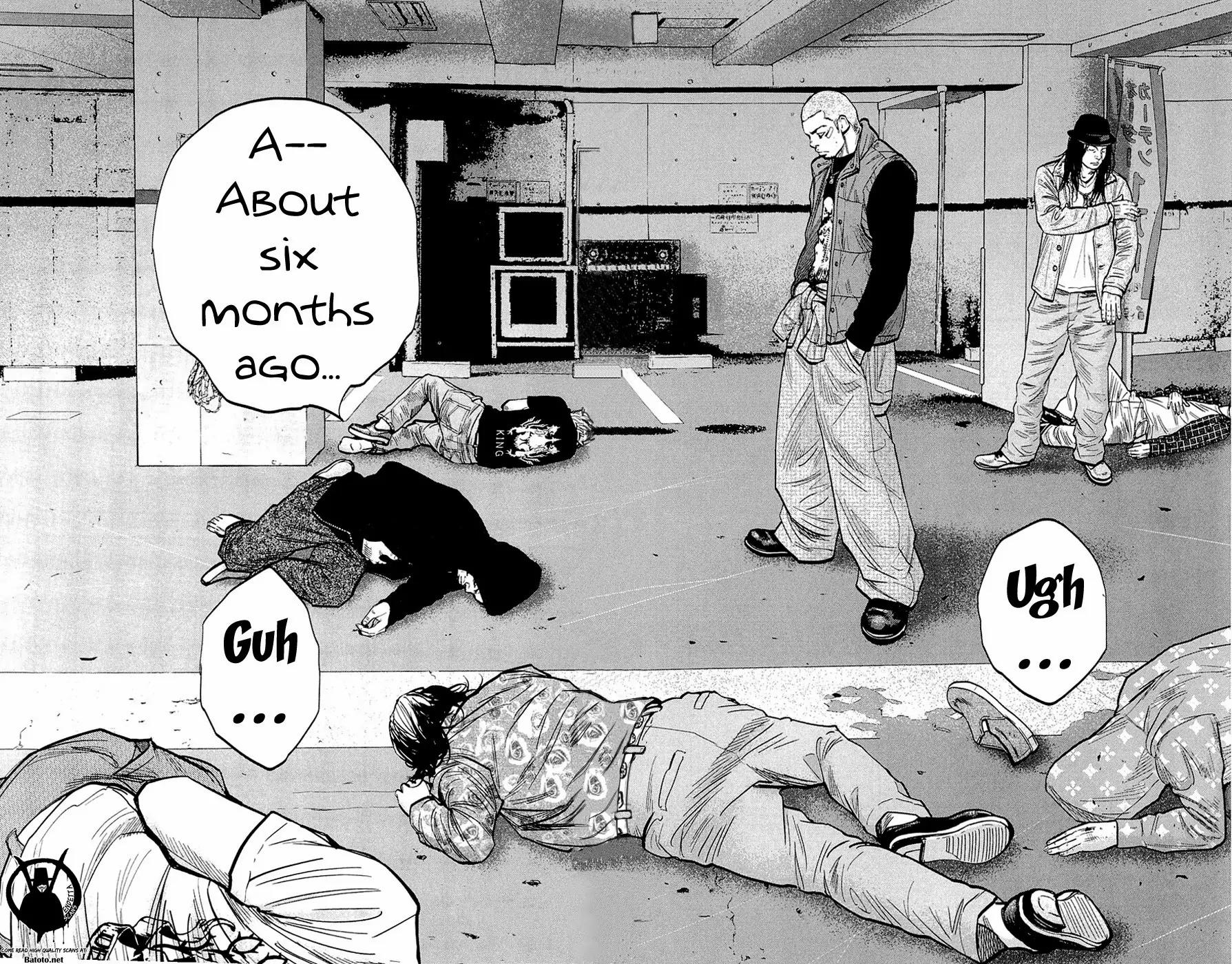 Clover (TETSUHIRO Hirakawa) Chapter 198 page 20 - Chapter 198: Hippie, skinhead, and the Six Demons