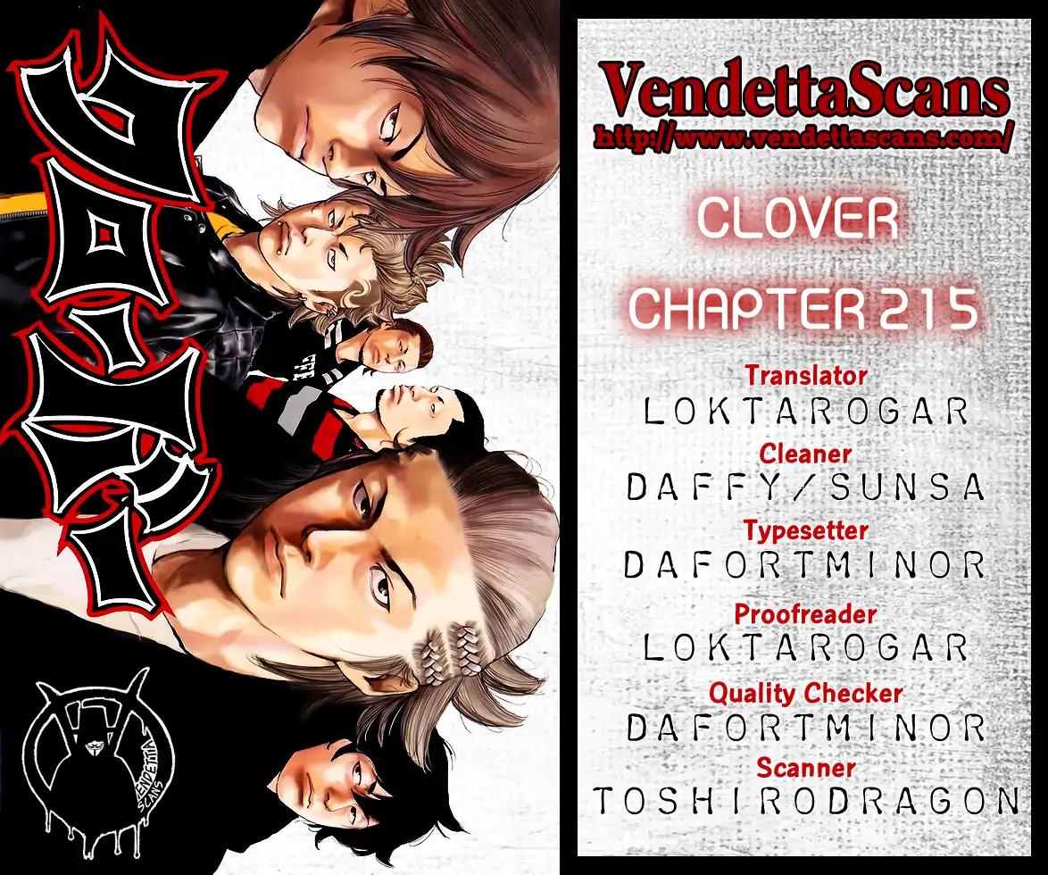 Clover (TETSUHIRO Hirakawa) Chapter 215 page 29 - Chapter 215: Takeshita-san