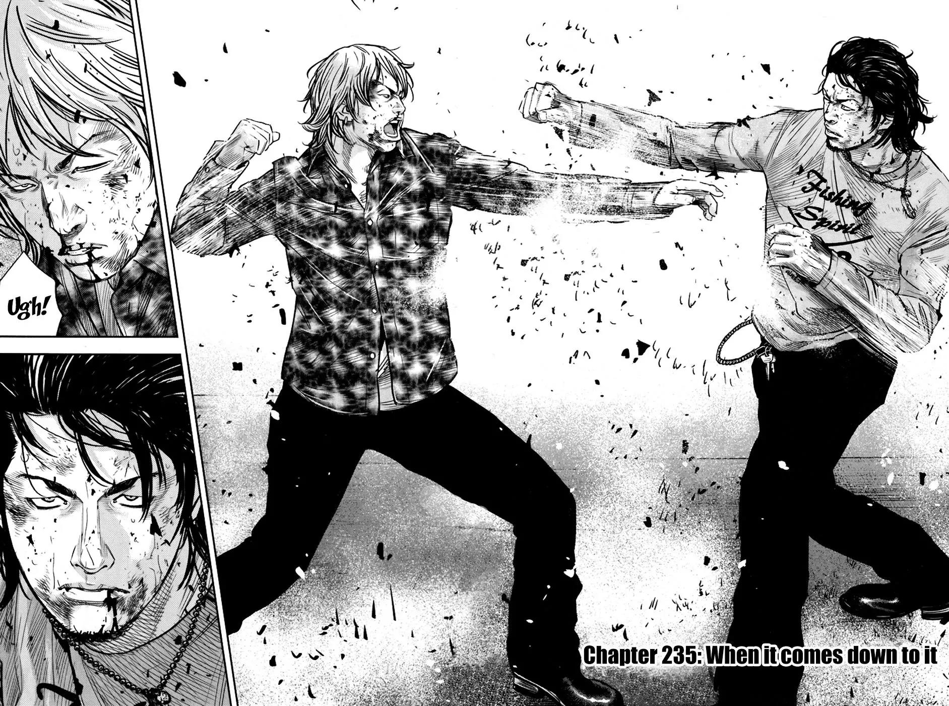 Clover (TETSUHIRO Hirakawa) Chapter 235 page 3 - Chapter 235: When It Comes Down to It
