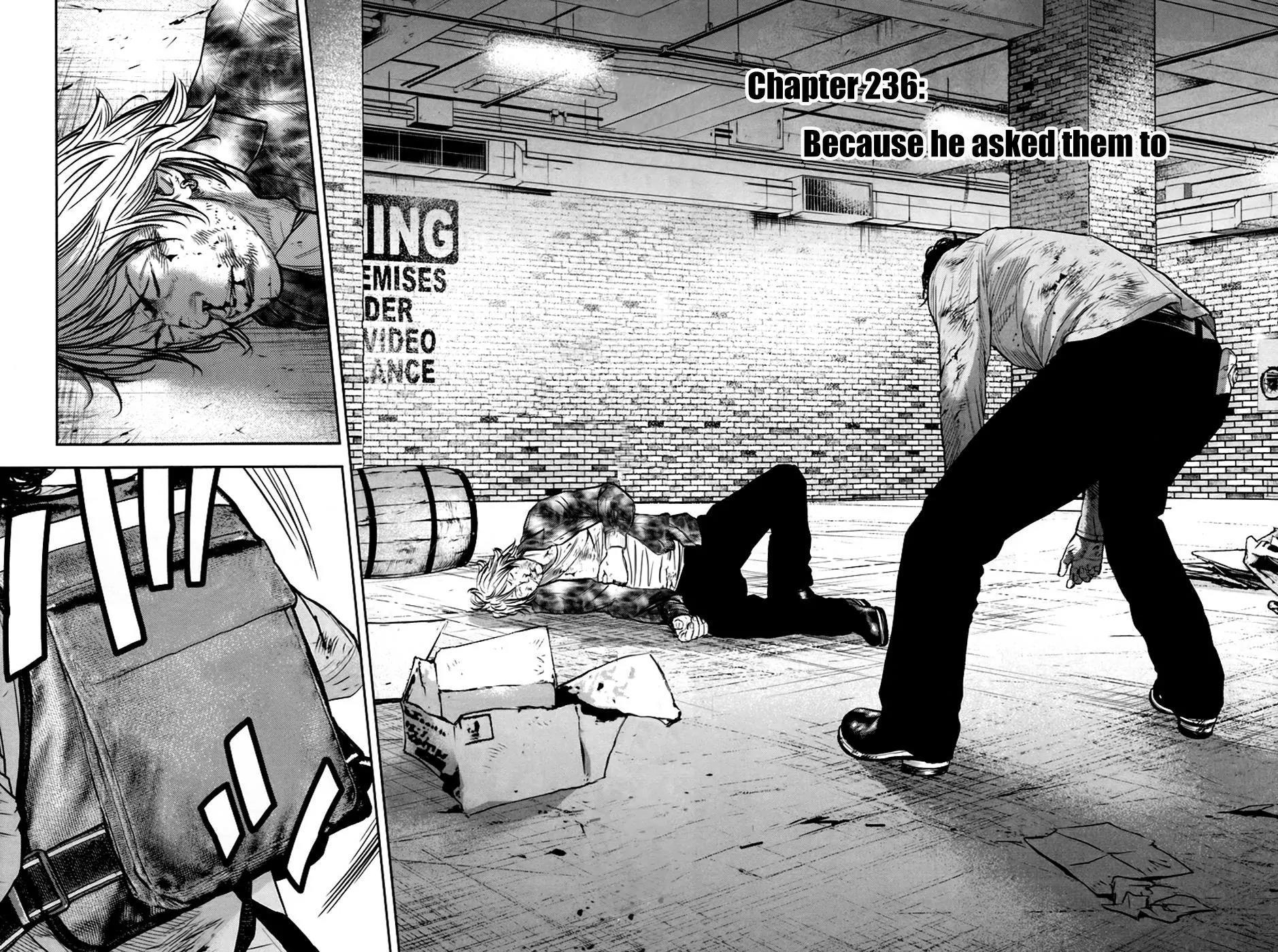 Clover (TETSUHIRO Hirakawa) Chapter 236 page 3 - Chapter 236: Because he asked them to