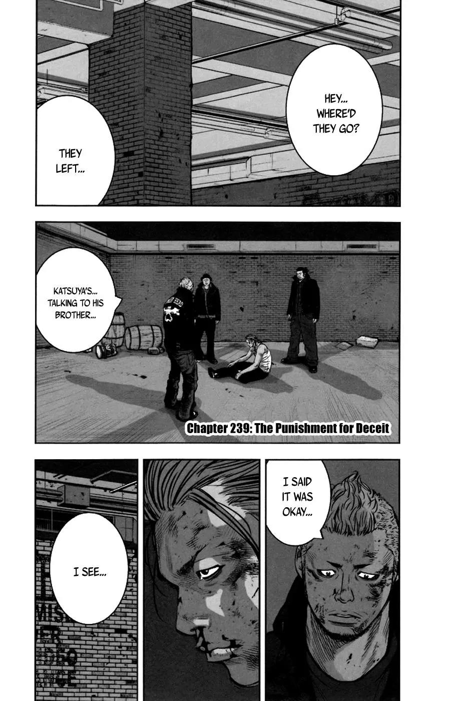 Clover (TETSUHIRO Hirakawa) Chapter 239 page 2 - Chapter 239: The Punishment for Deceit