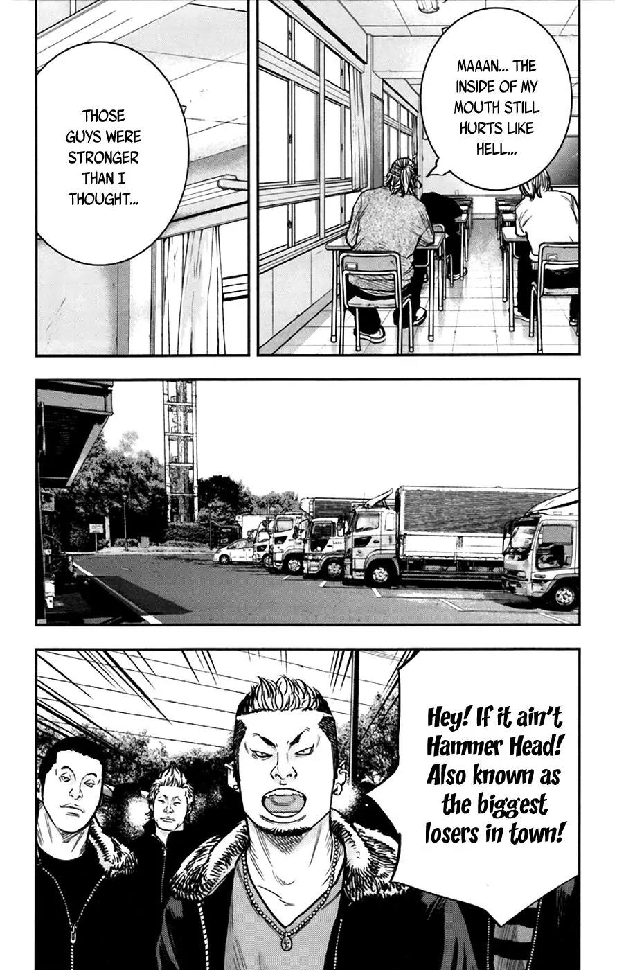 Clover (TETSUHIRO Hirakawa) Chapter 240 page 13 - Chapter 240: A medium and fishing