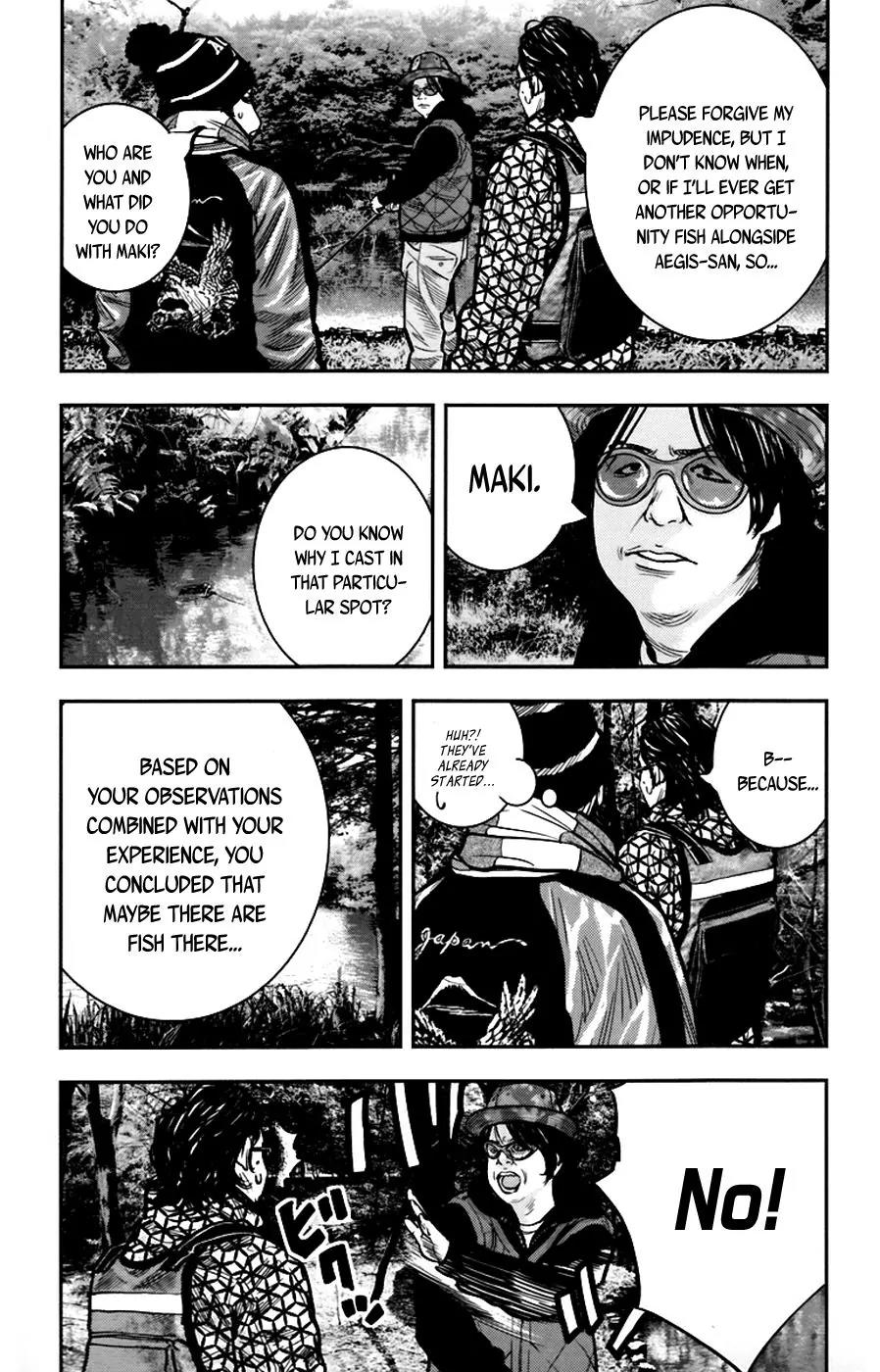 Clover (TETSUHIRO Hirakawa) Chapter 242 page 22 - Chapter 242: Fishing? Call me Aegis